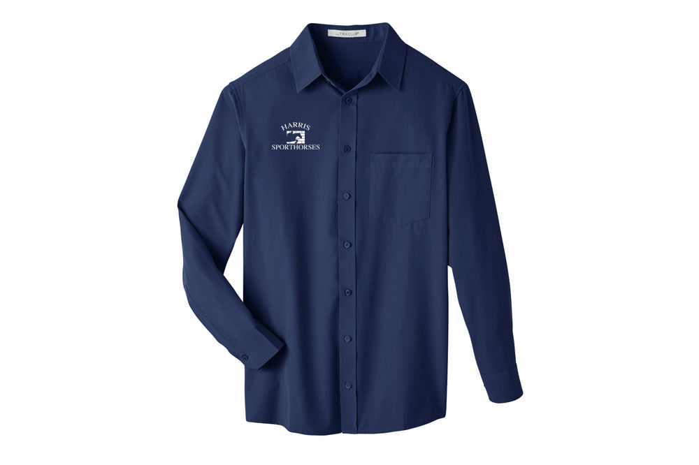 Harris Sporthorses Men's Bradley Performance Woven Shirt