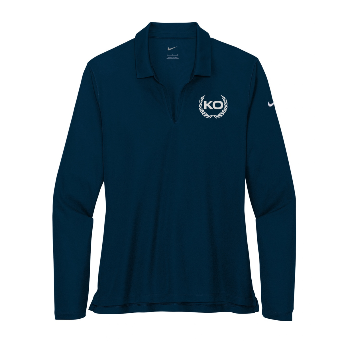 KO Eventing Women's Nike Dri-FIT Micro Pique Long Sleeve Polo