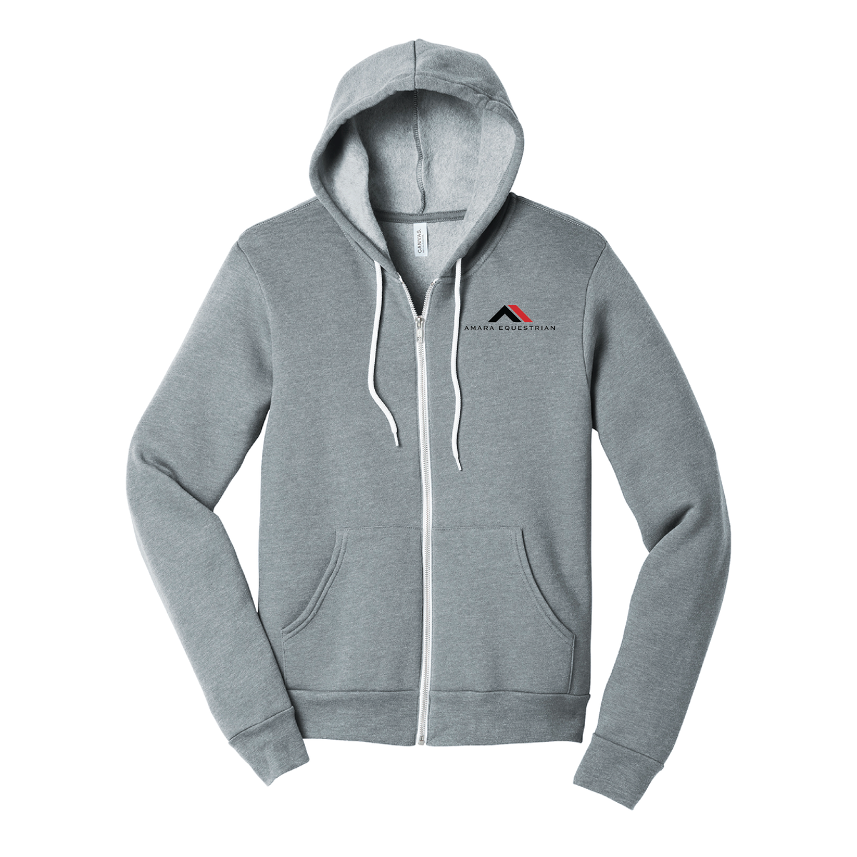 Amara Equestrian Unisex Bella & Canvas Full-Zip Hoodie