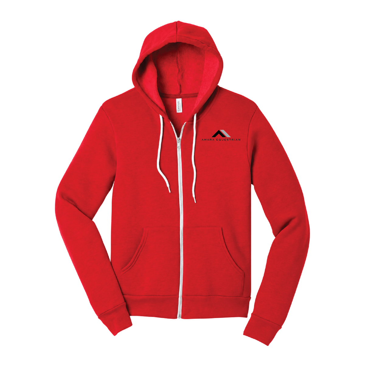 Amara Equestrian Unisex Bella & Canvas Full-Zip Hoodie