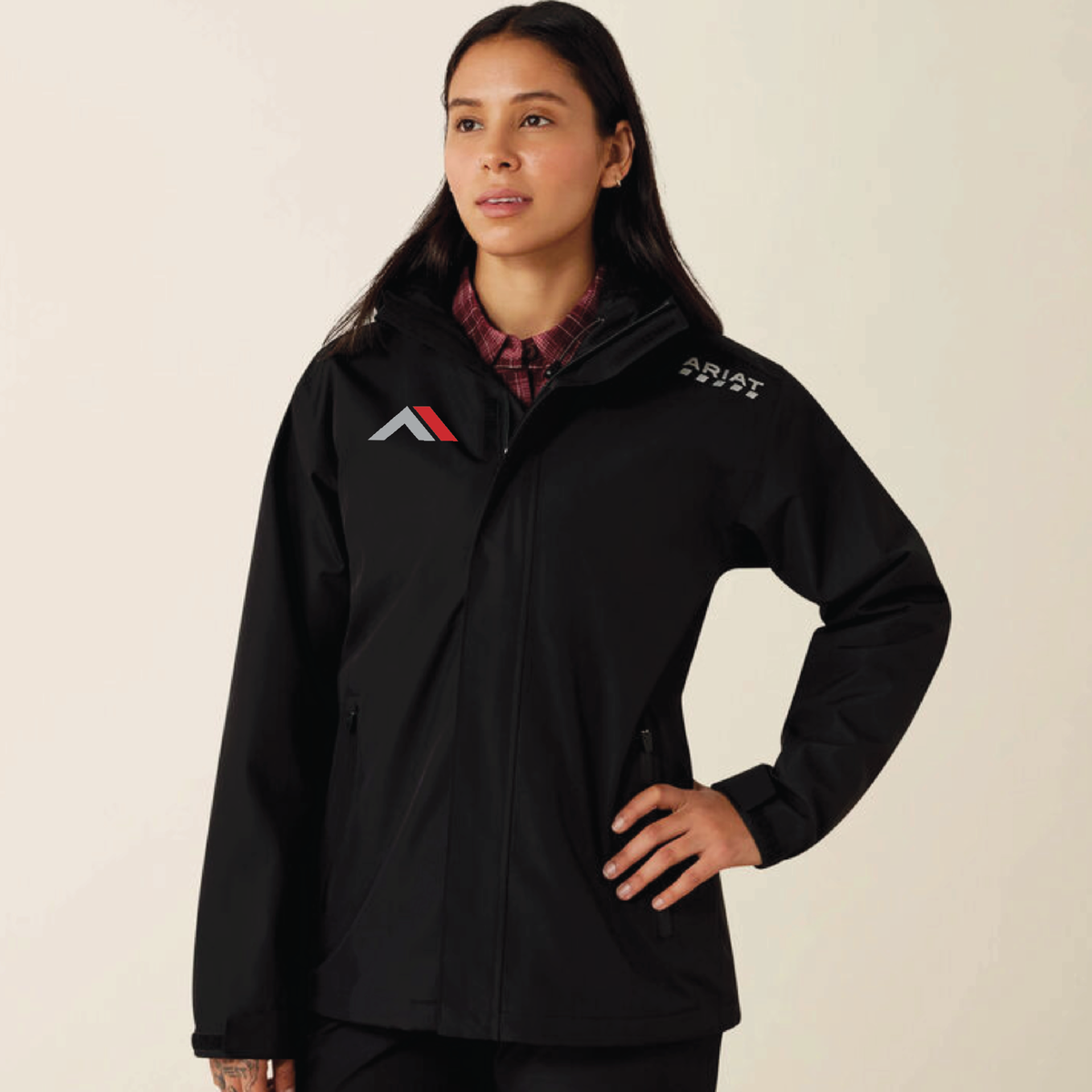 Amara Equestrian Women's Ariat Rebar Stormshell Waterproof Jacket