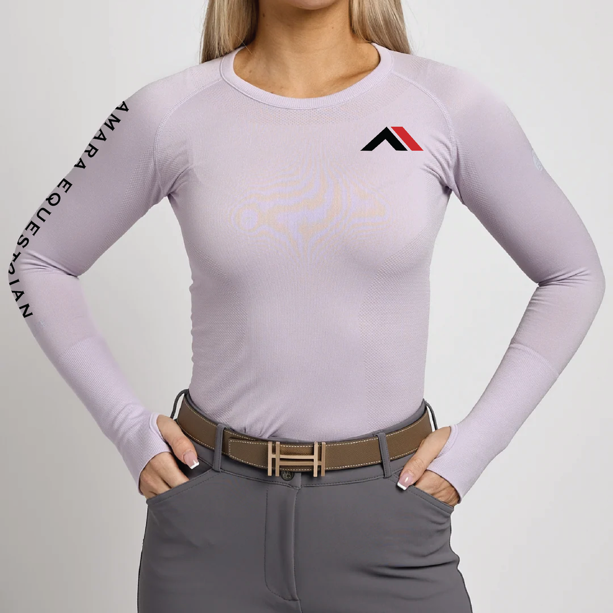 Amara Equestrian Women's TKEQ 'Kennedy' Seamless Long Sleeve