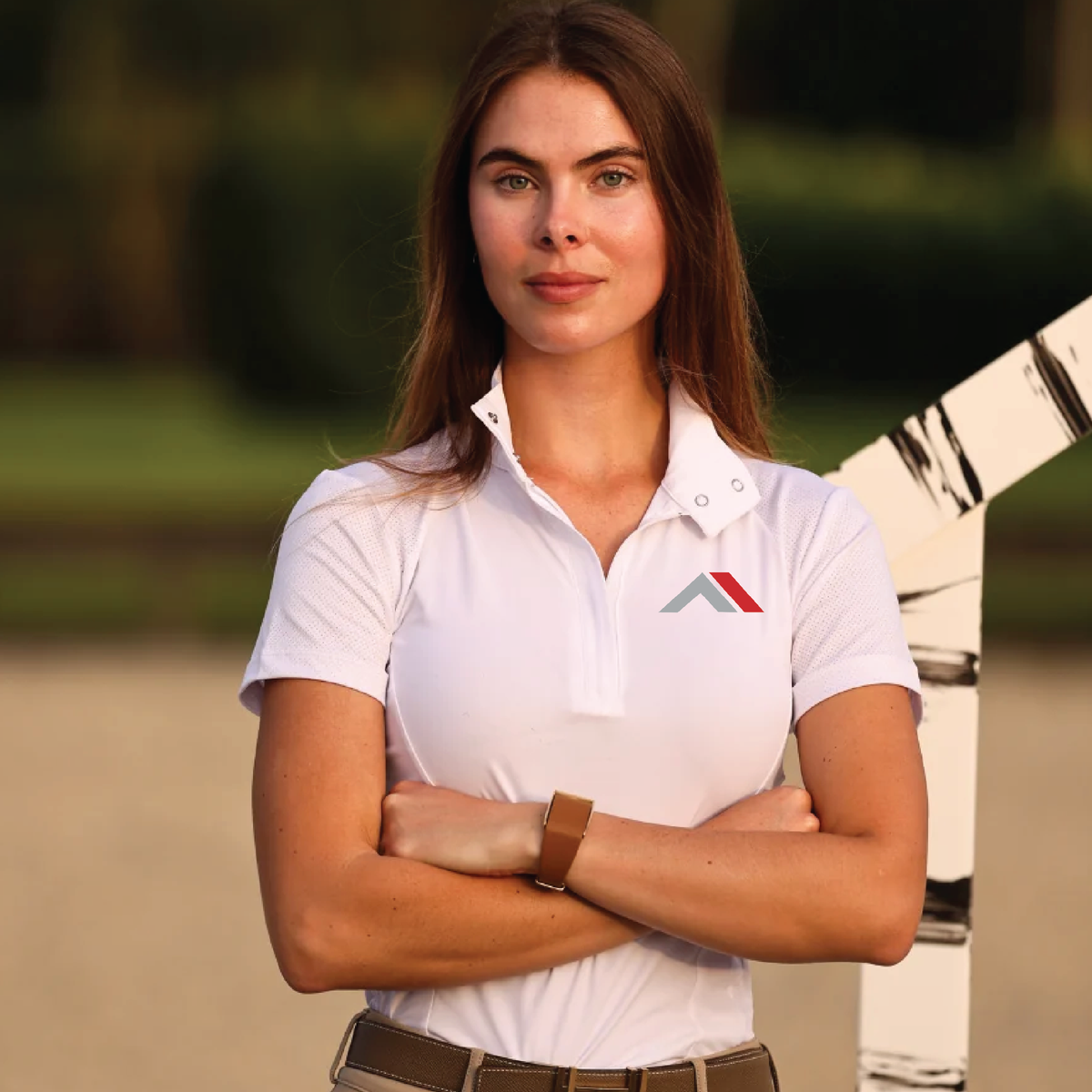 Amara Equestrian Women's TKEQ 'Sloan' Competition Short Sleeve