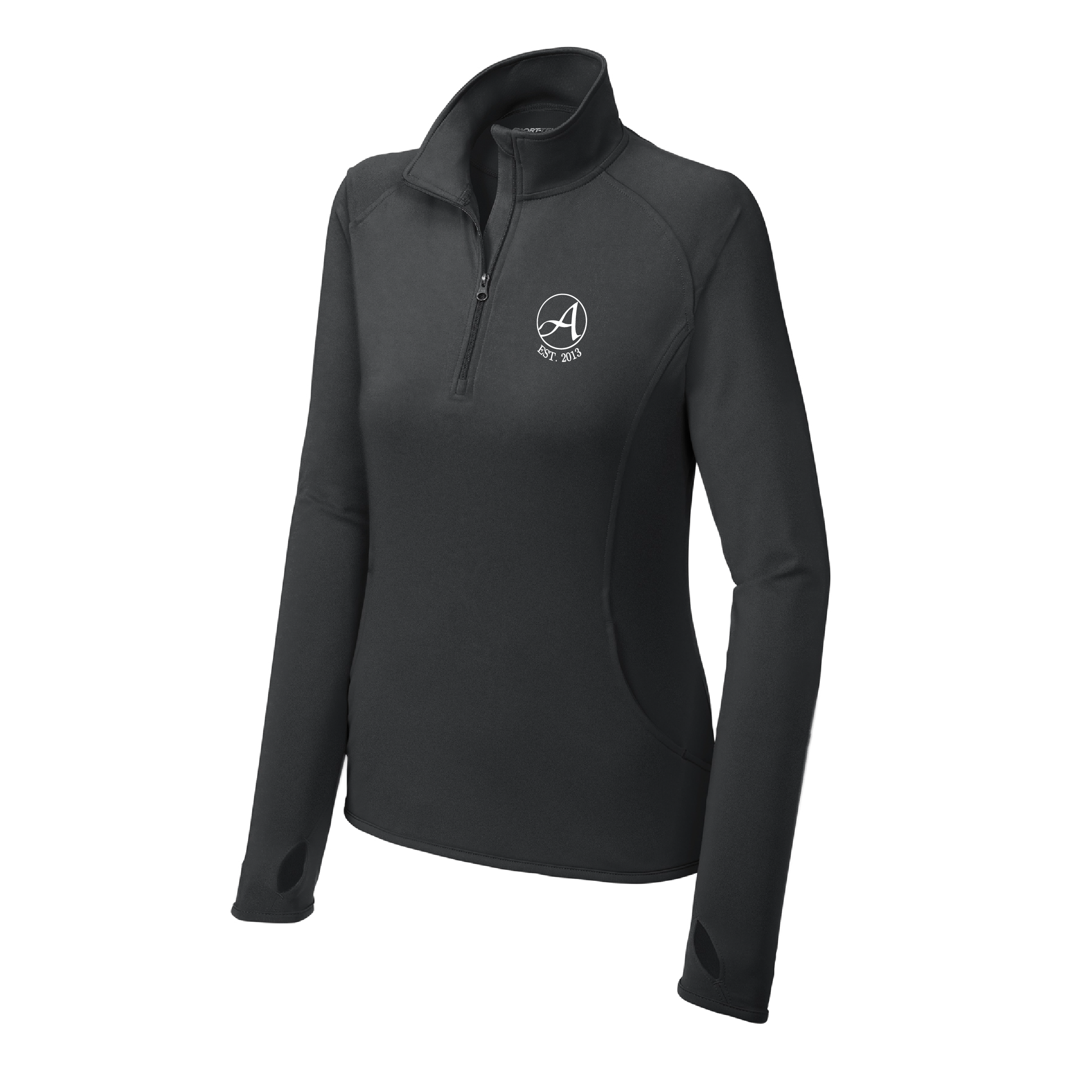 Aleron LLC Women's Sport-Tek Sport-Wick Stretch 1/4 Zip Pullover