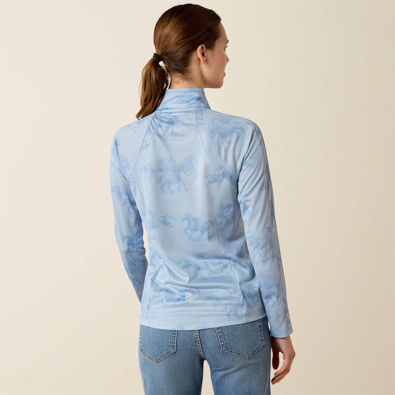 Women's Ariat Sunstopper 1/4 Zip Baselayer