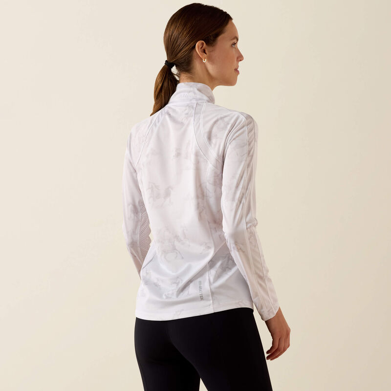 Women's Ariat Sunstopper 1/4 Zip Baselayer