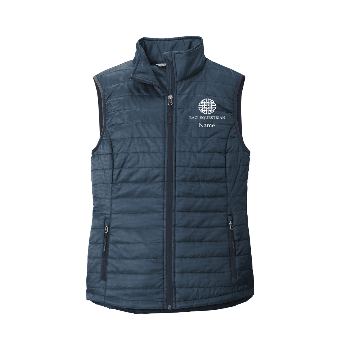 Baci Equestrian Women's Port Authority Packable Puffy Vest