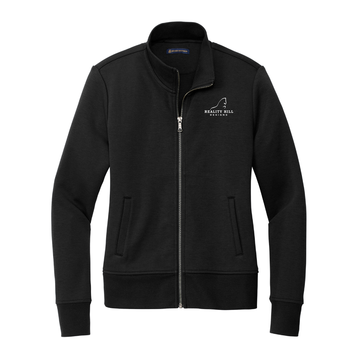 Women's Brooks Brothers Double-Knit Full-Zip