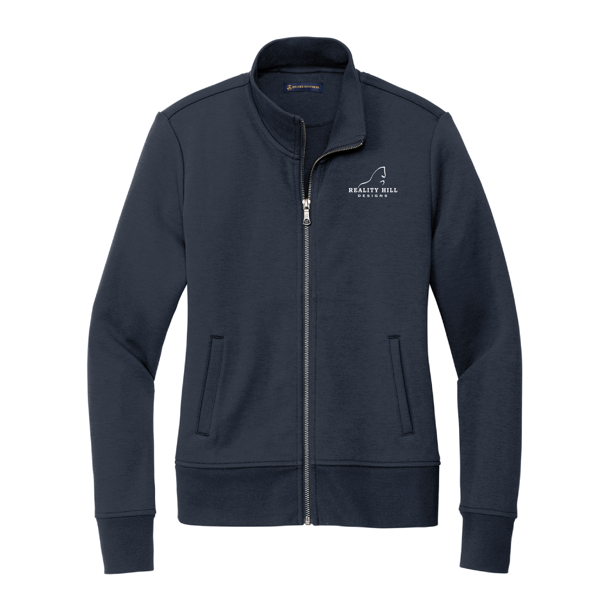 Women's Brooks Brothers Double-Knit Full-Zip