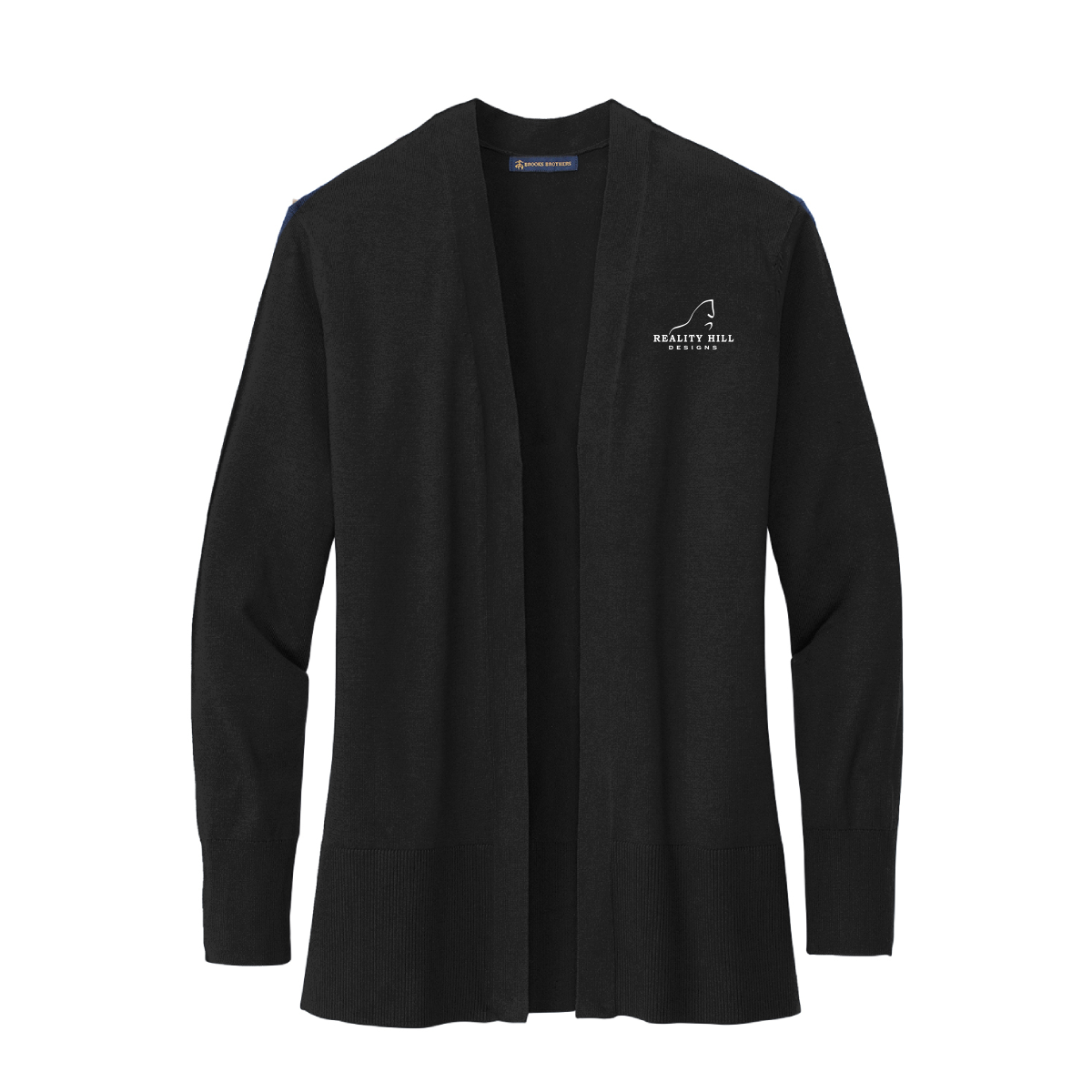 Women's Brooks Brothers Cotton Stretch Long Cardigan Sweater