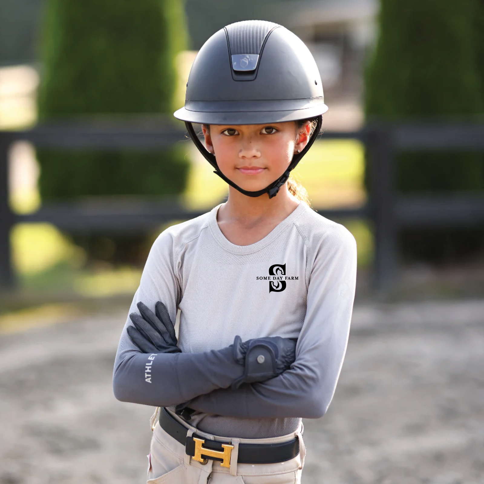 Bay Bridge Hunter Jumper TKEQ MINI Kennedy Seamless Long Sleeve