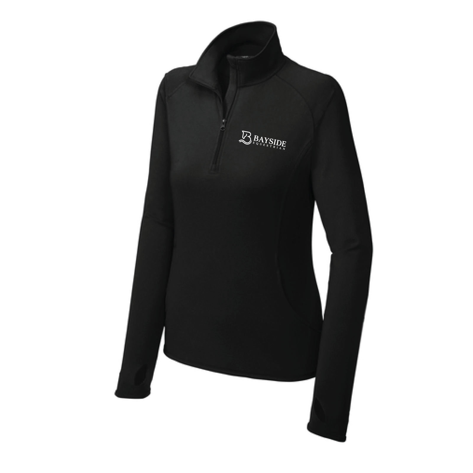 Bayside Equestrian Women's Sport-Tek Sport-Wick Stretch 1/4 Zip Pullover