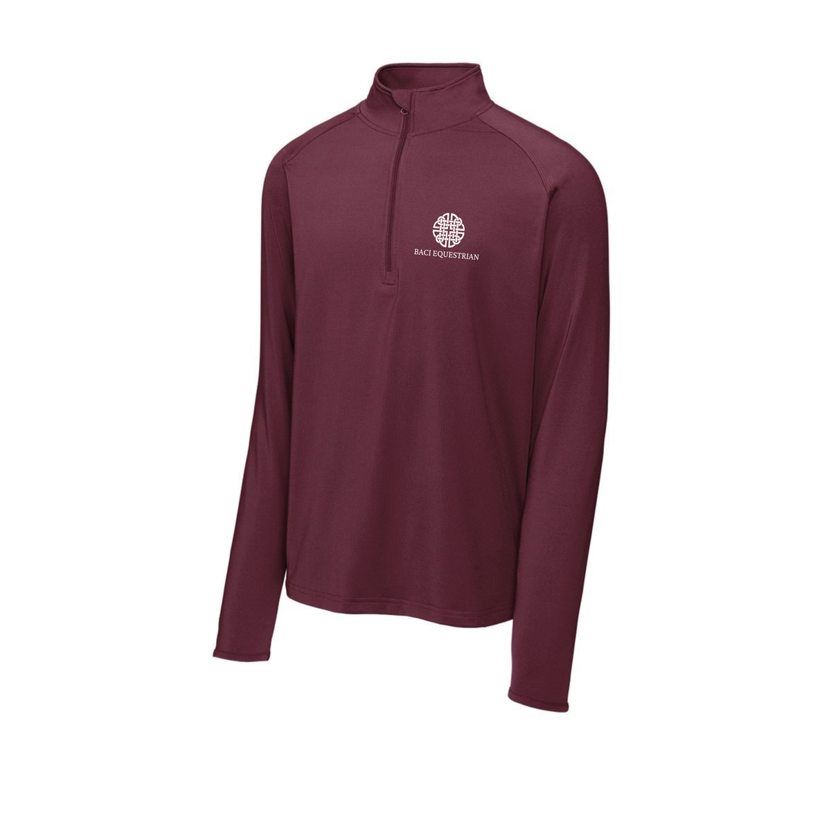 Baci Equestrian Sport-Tek Men's Stretch 1/4 Zip Pullover