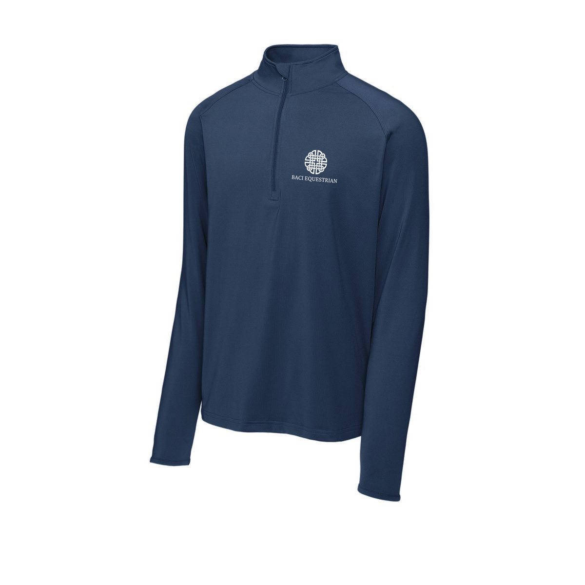Baci Equestrian Sport-Tek Men's Stretch 1/4 Zip Pullover