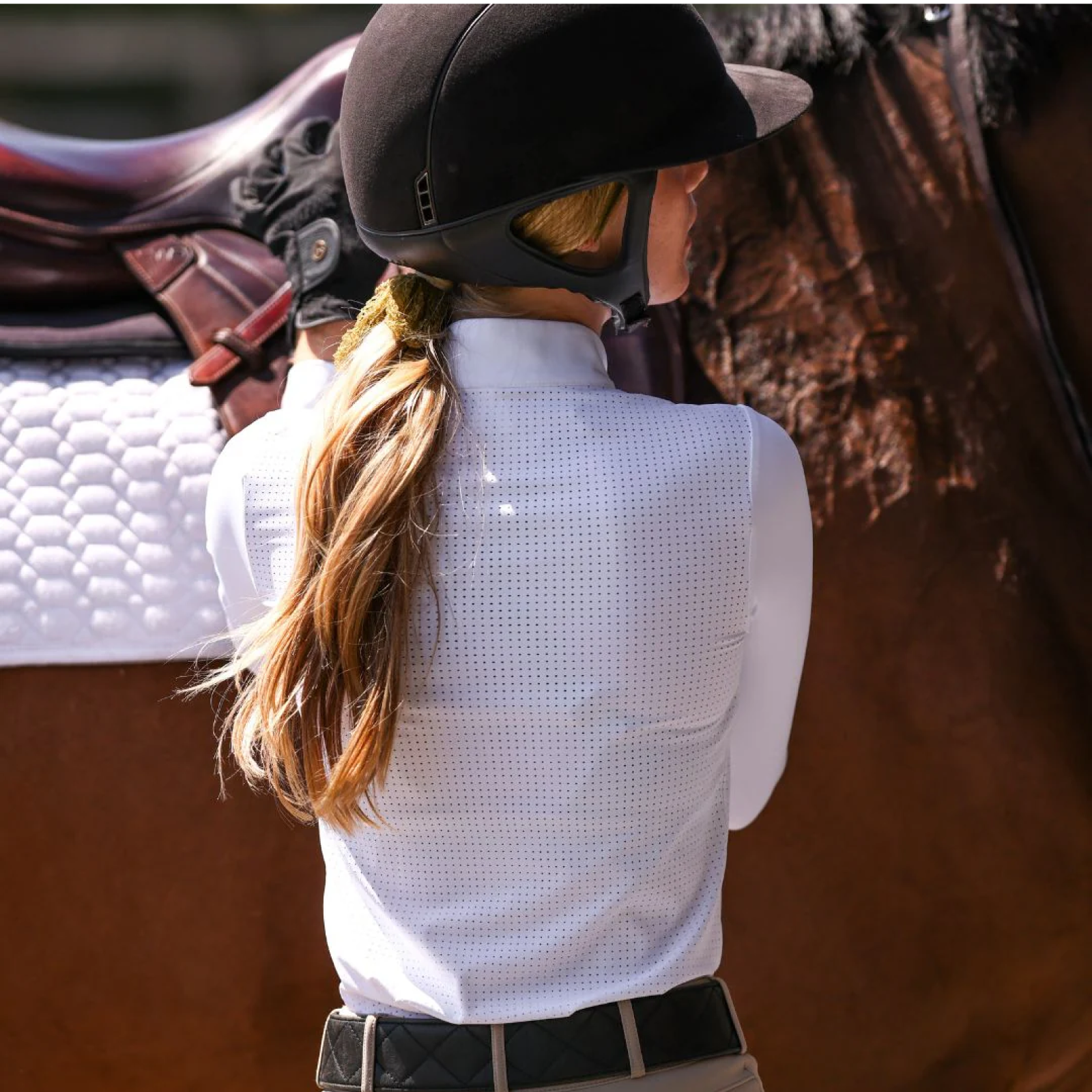 Bristlecone Equestrian Women's TKEQ 'Logan' Perforated Competition Top