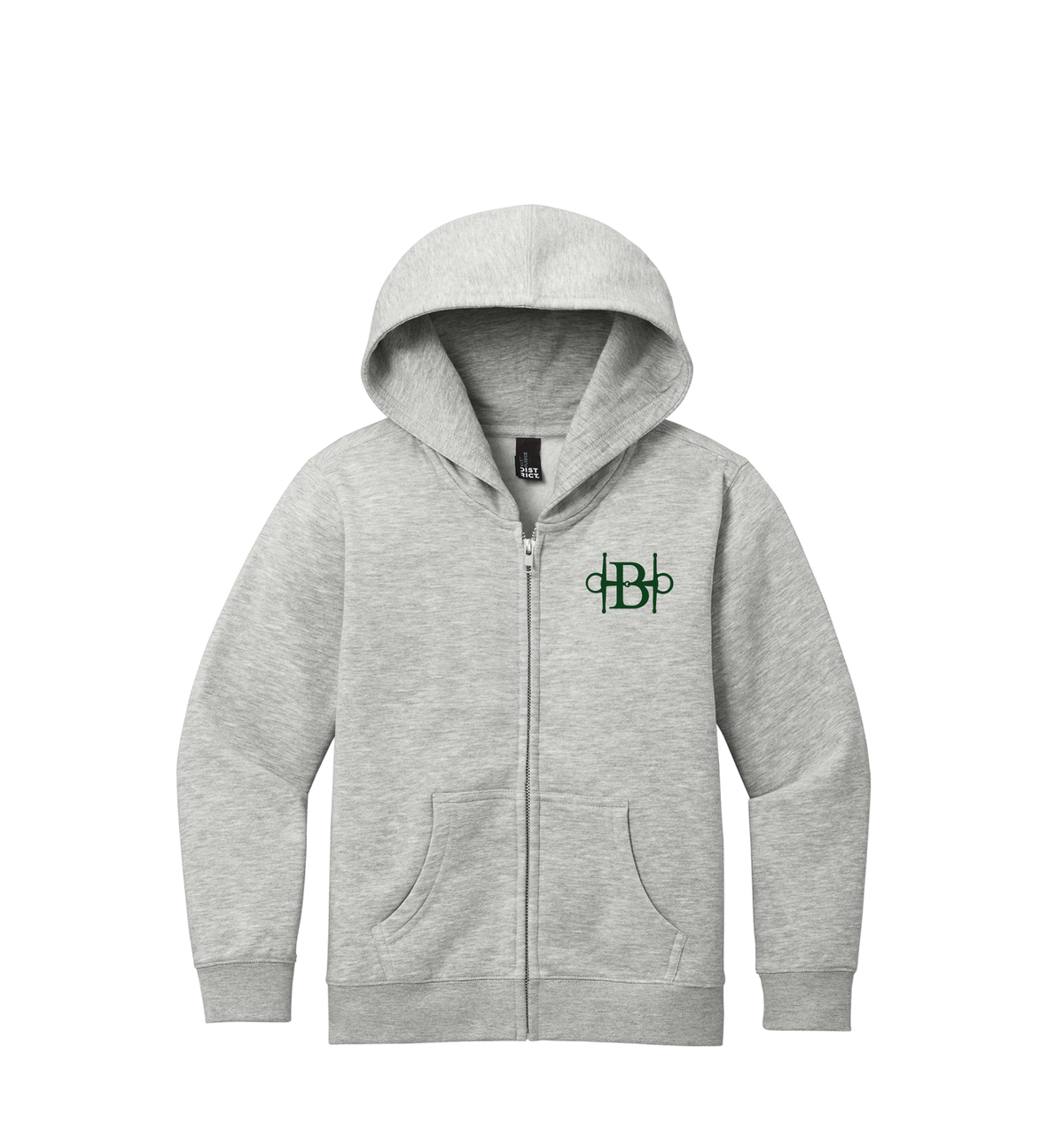 Bristlecone Equestrian Youth District Fleece Full-Zip Hoodie