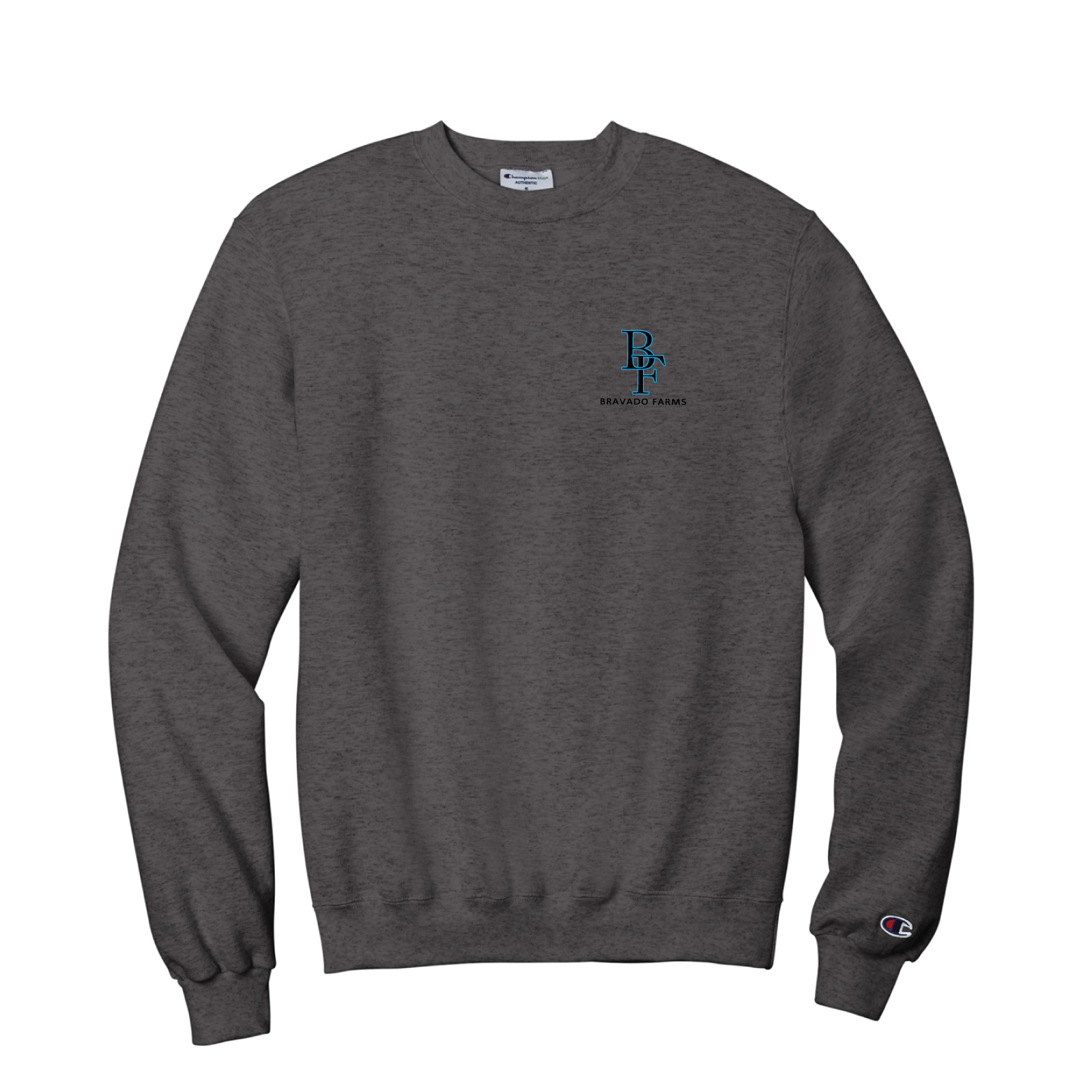 Bravado Farms Unisex Champion Powerblend Crewneck Sweatshirt