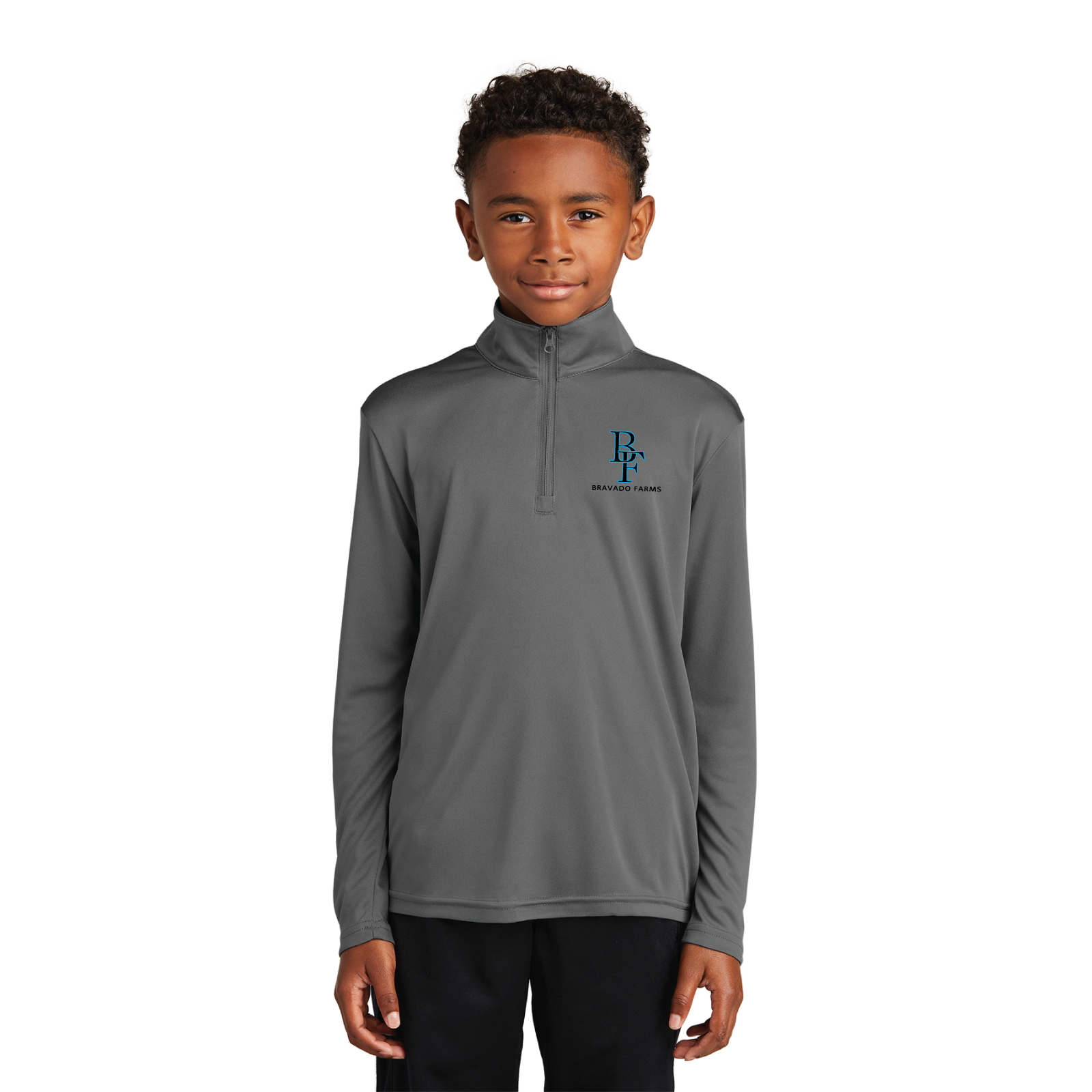 Bravado Farms Youth Sport-Tek PosiCharge Competitor 1/4 Zip