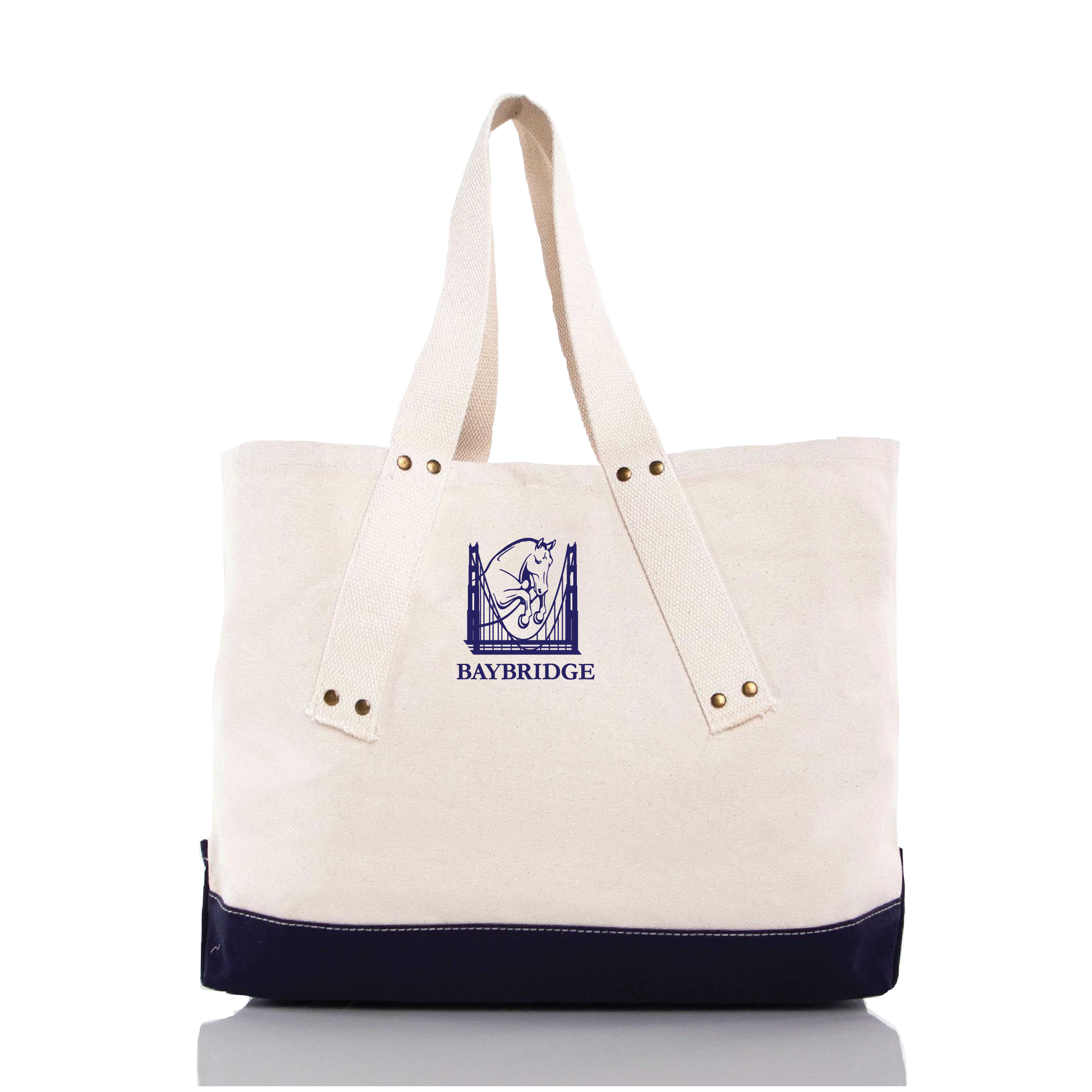 Baybridge Hunter Jumpers CB Station Grommet Tote Bag
