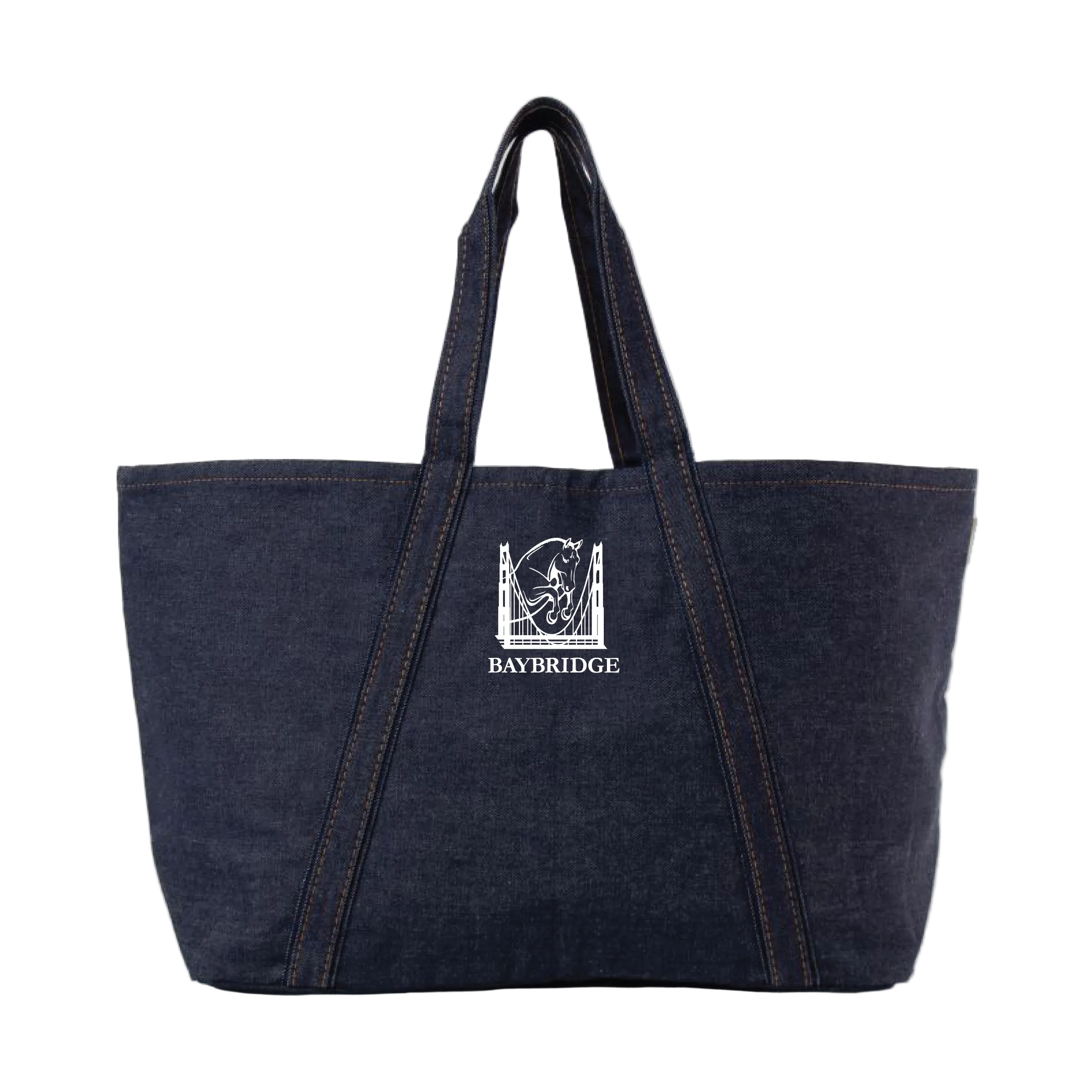 Baybridge Hunter Jumpers CB Station Heritage Denim Tote