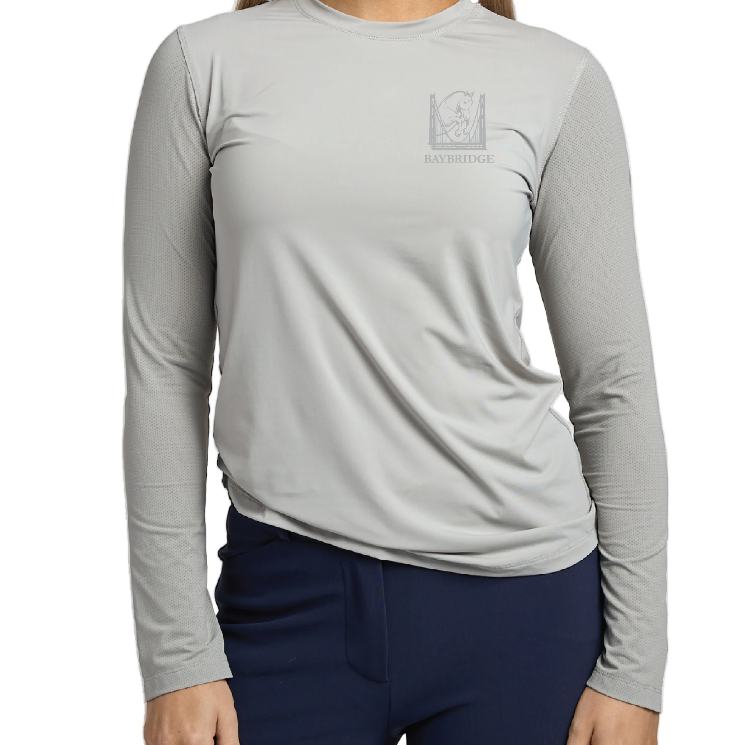 Baybridge Hunter Jumpers Women's TKEQ 'GlobeTROT' Performance Top