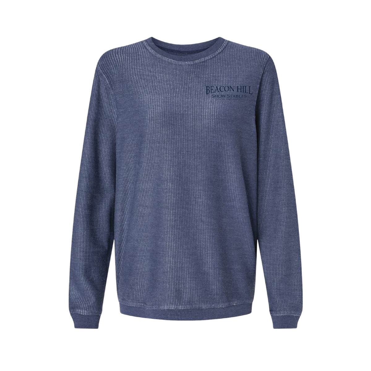 Beacon Hill Unisex Boxercraft Corded Crewneck Sweatshirt