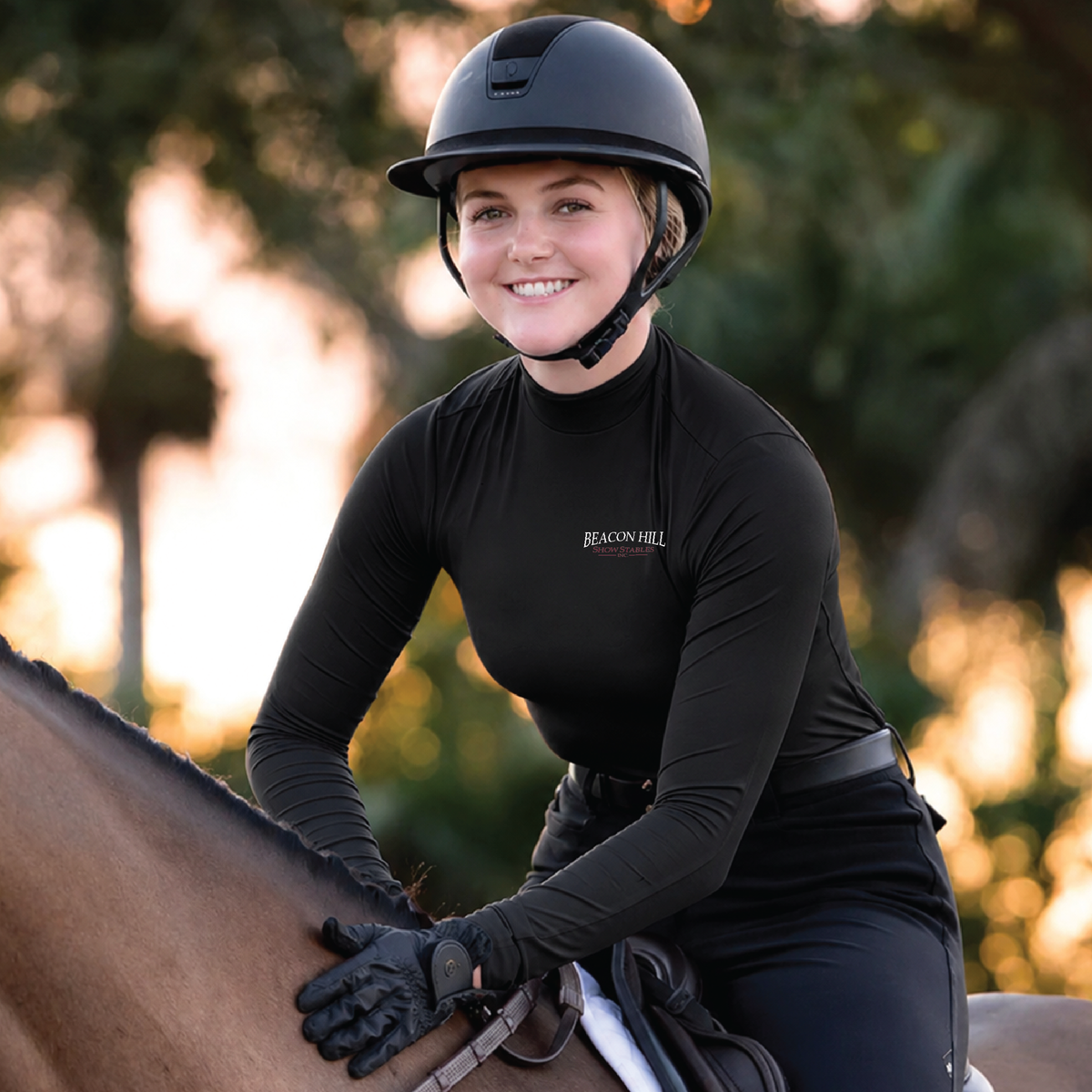 Beacon Hill Women's Euphoric Equestrian Aspen Turtleneck