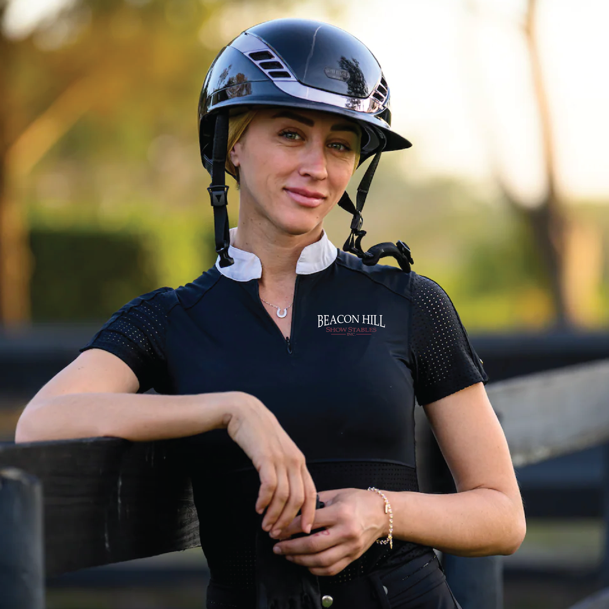 Beacon Hill Euphoric Equestrian Grace Short Sleeve Competition Shirt