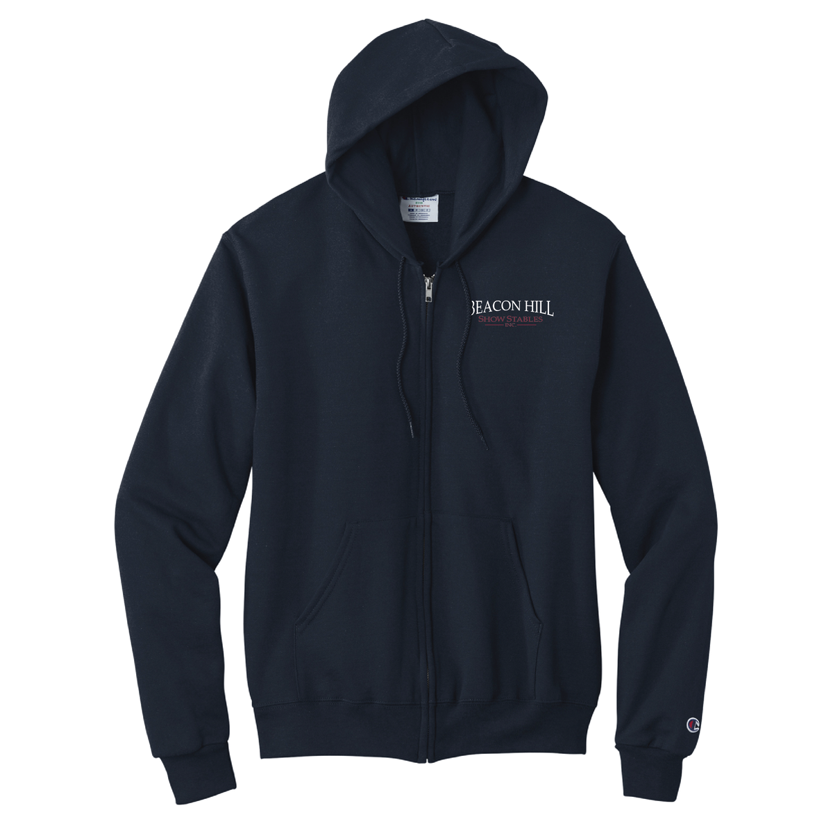 Beacon Hill Unisex Champion Powerblend Full-Zip Hoodie