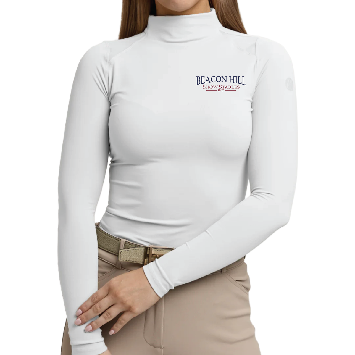 Beacon Hill Women's TKEQ 'Chloe' High Collar Technical Top