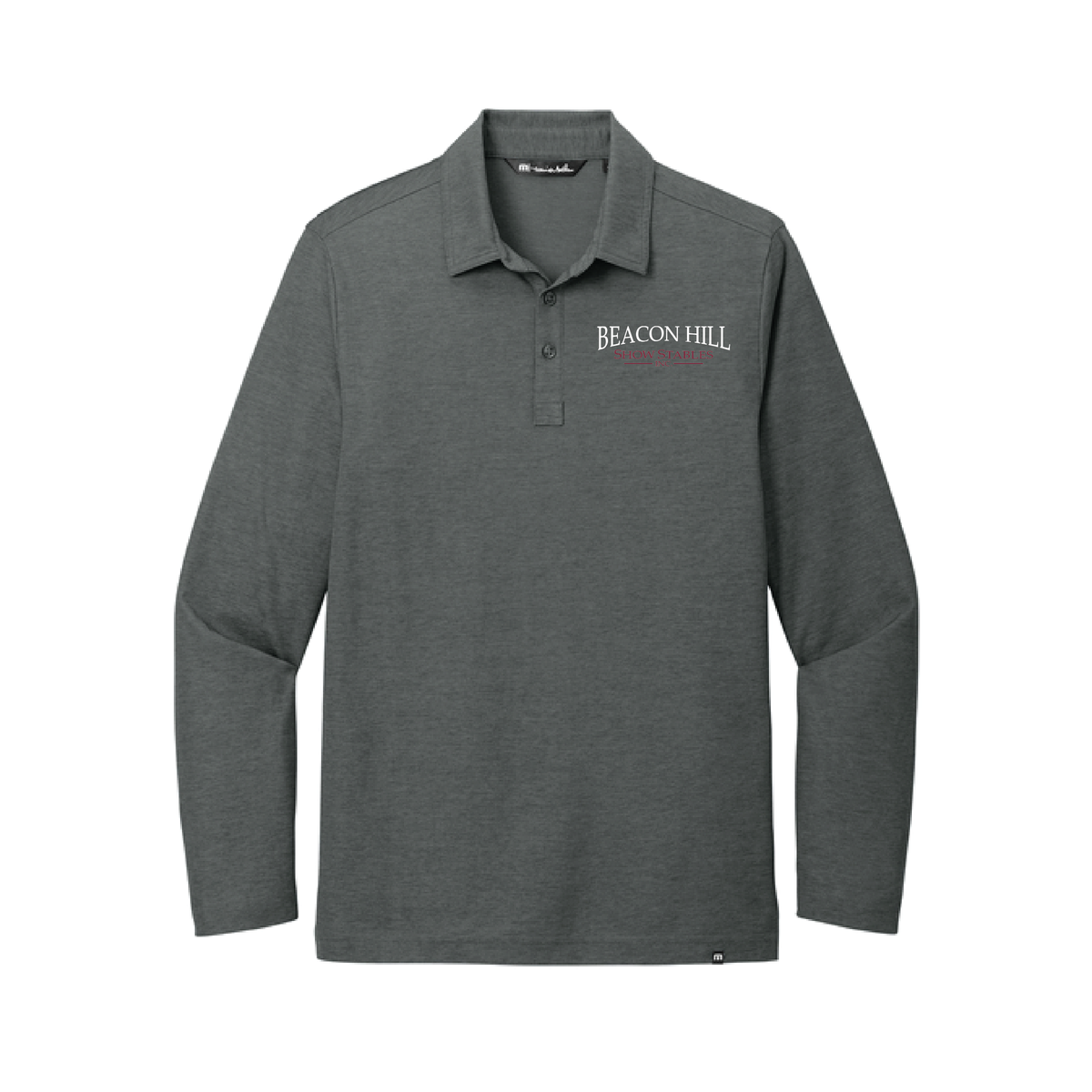 Beacon Hill Mens TravisMathew Oceanside Long Sleeve Polo