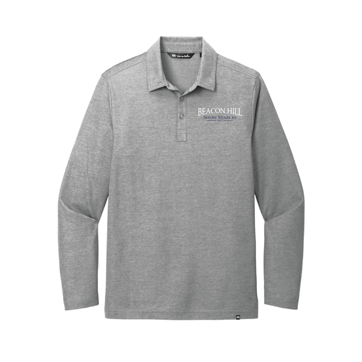 Beacon Hill Mens TravisMathew Oceanside Long Sleeve Polo