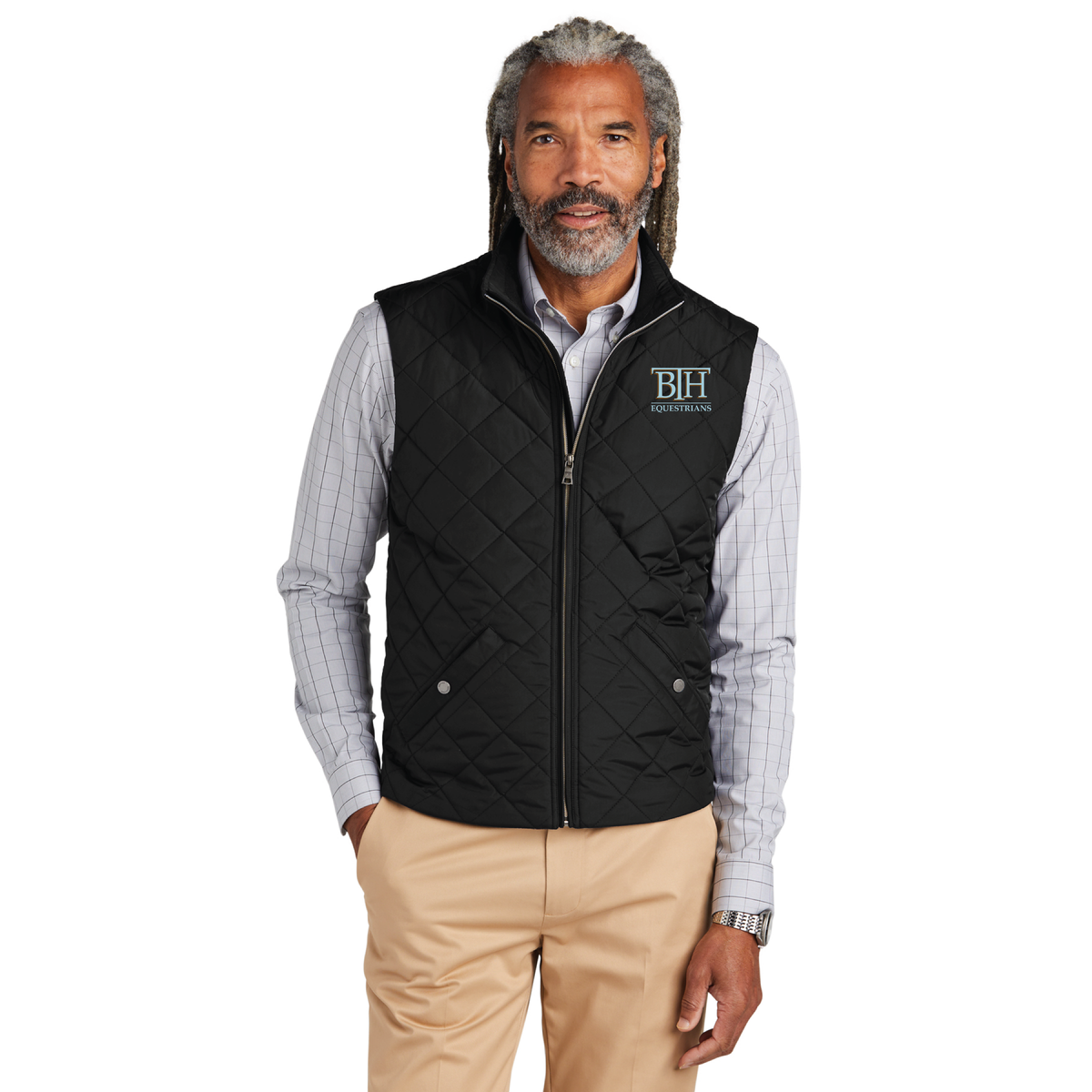 BTH Equestrians Men's Brooks Brothers Quilted Vest