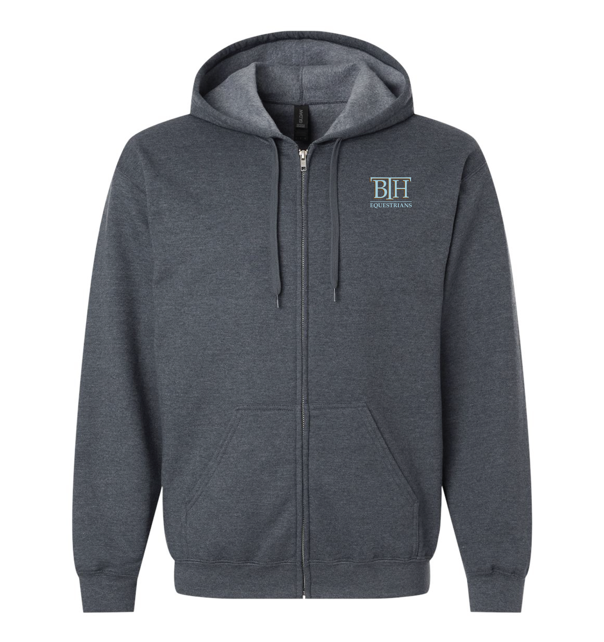 BTH Equestrians Unisex Softstyle Full-Zip Hooded Sweatshirt