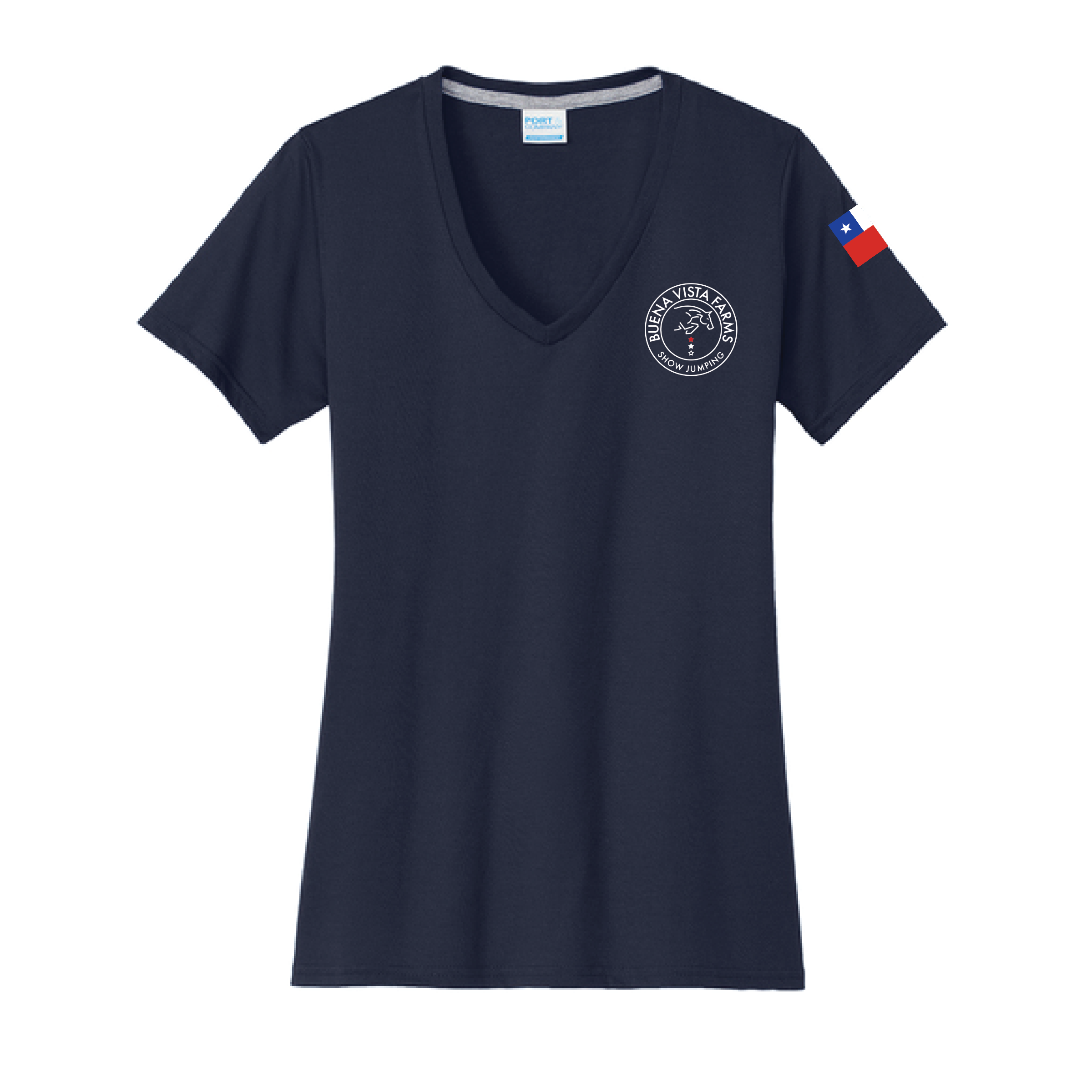 Women's Port & Co Women's Performance Blend V-Neck Tee