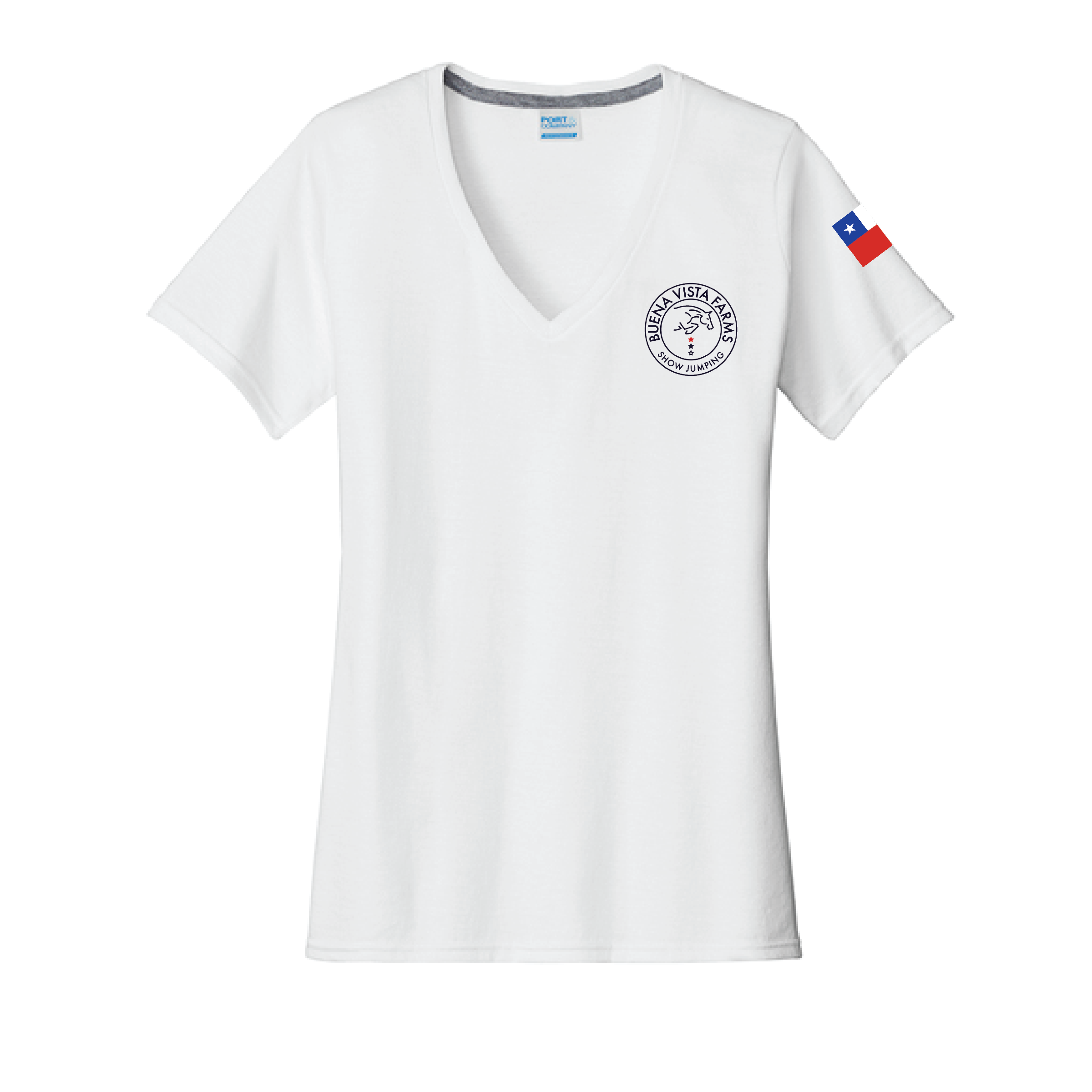 Women's Port & Co Women's Performance Blend V-Neck Tee