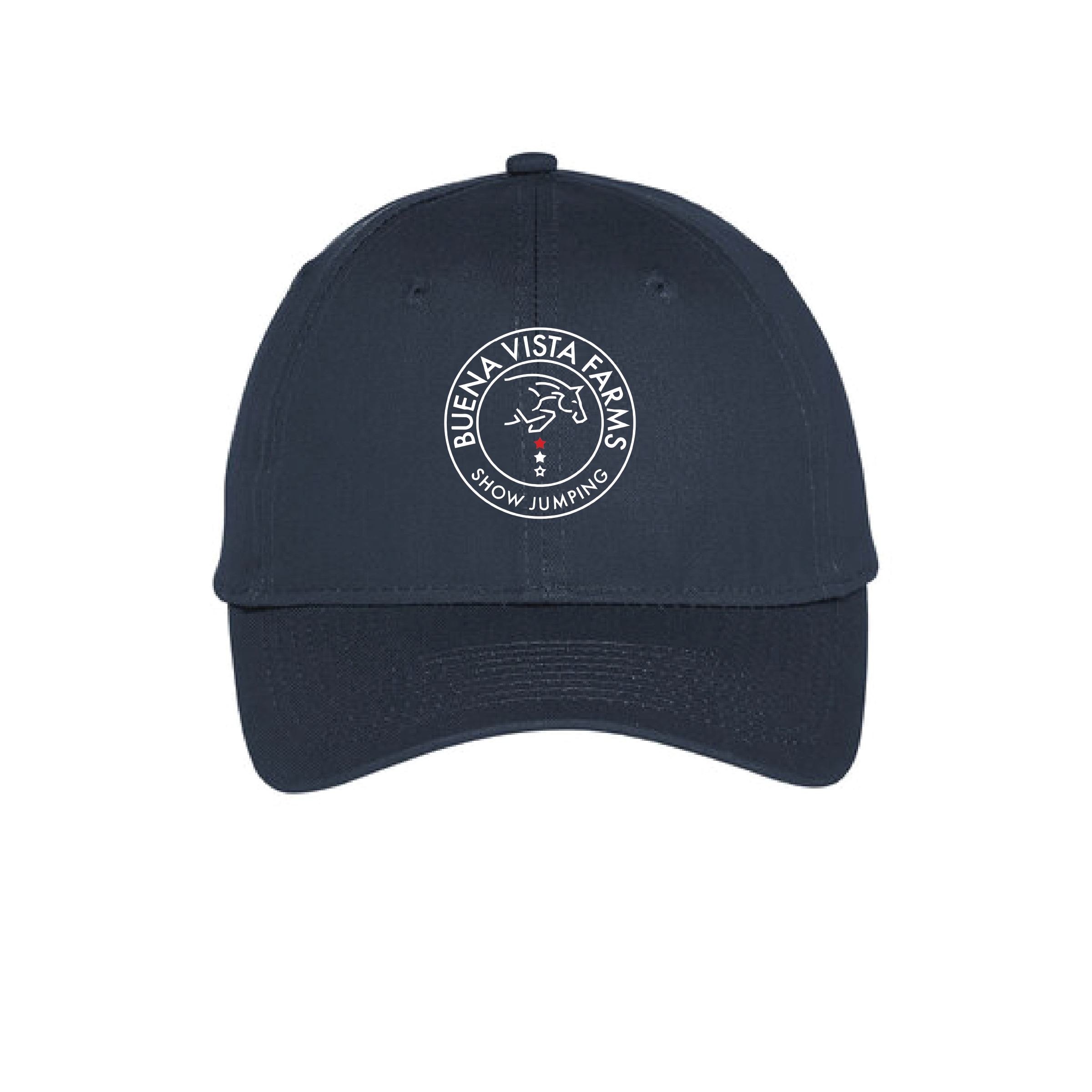 Buena Vista Port Authority Six-Panel Unstructured Twill Cap
