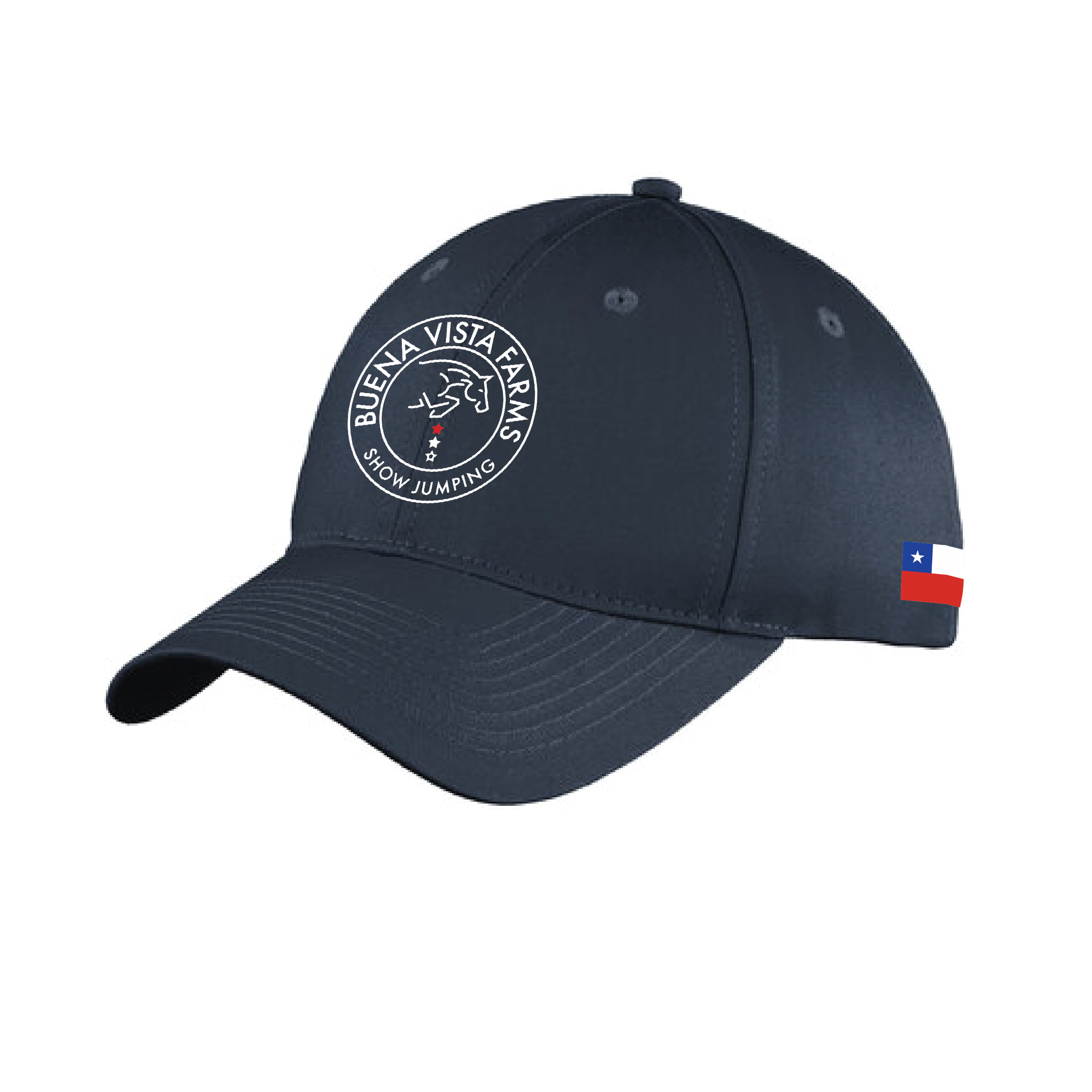 Buena Vista Port Authority Six-Panel Unstructured Twill Cap