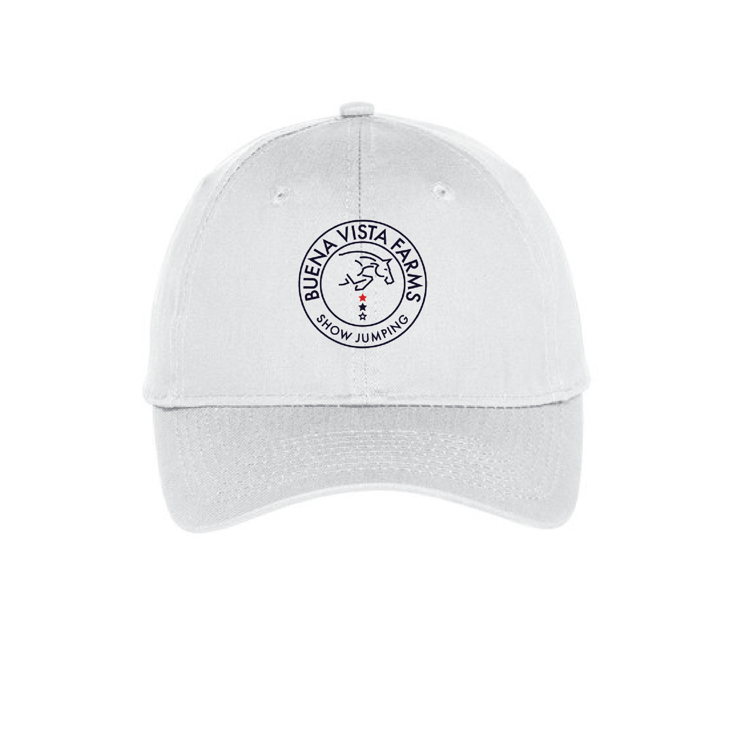 Buena Vista Port Authority Six-Panel Unstructured Twill Cap