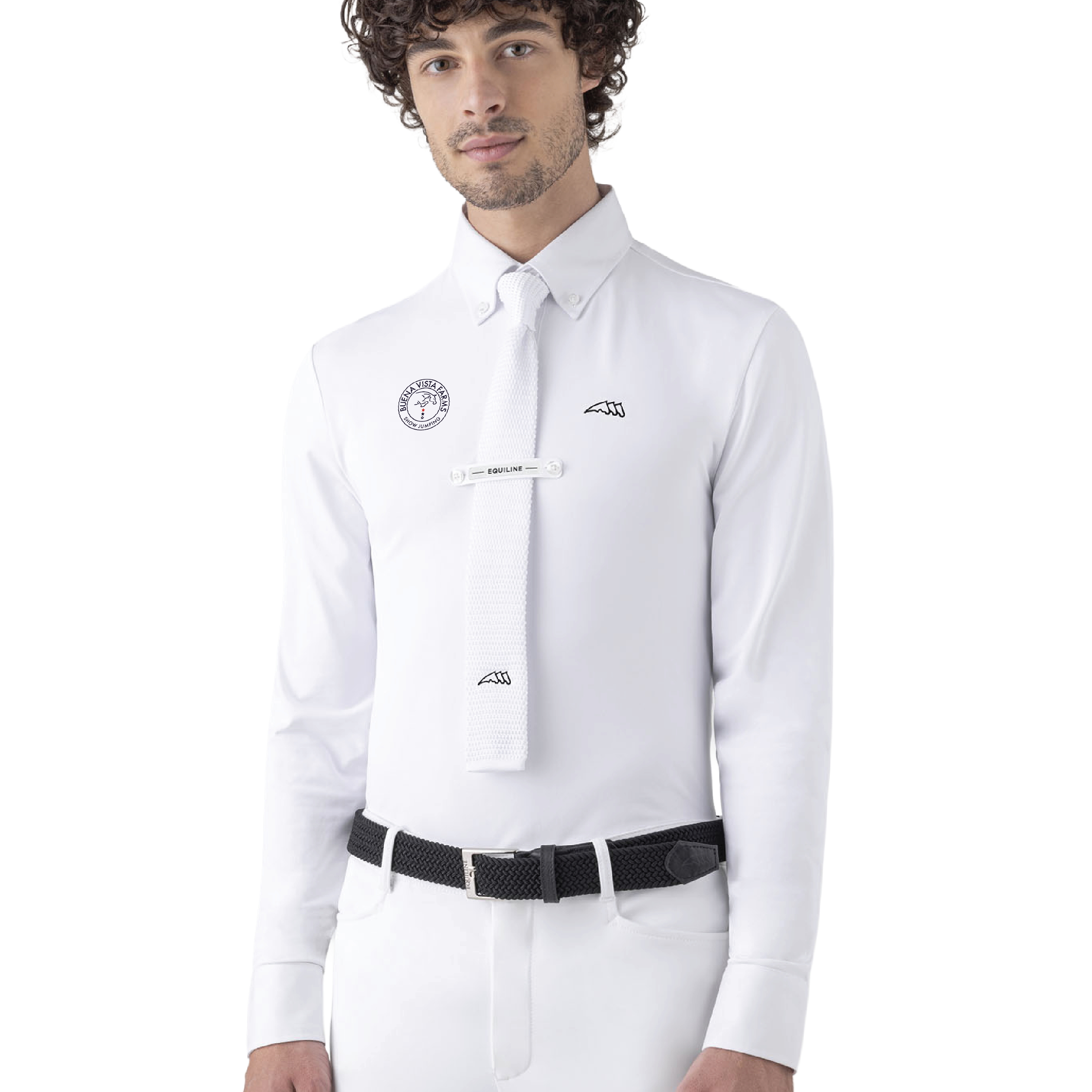Buena Vista Men's Equiline Sebastian Long Sleeve Show Shirt