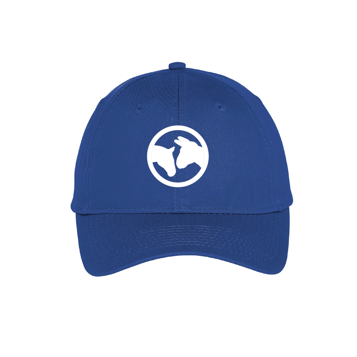 Blue Wood Farm Port Authority Six-Panel Unstructured Twill Cap