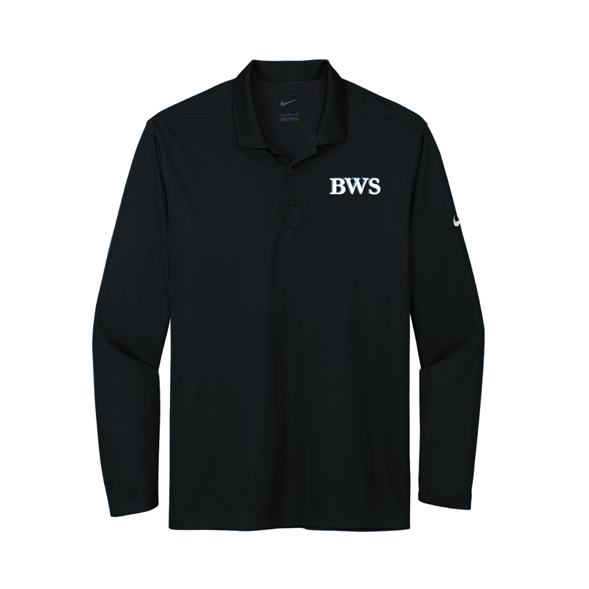 Beechwood Stables Men's Nike Dri-FIT Micro Pique 2.0 Long Sleeve Polo