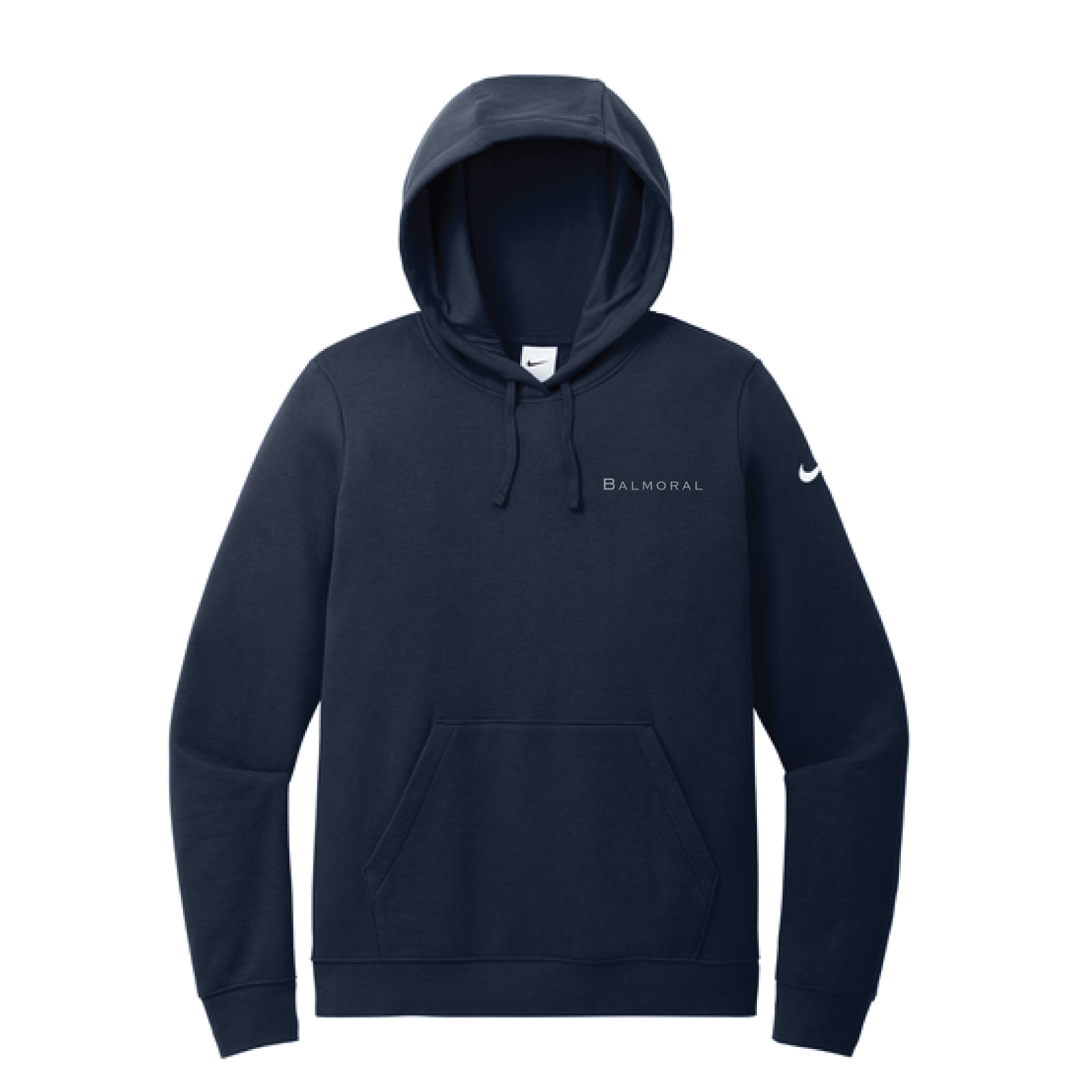 Balmoral Women's Nike Club Fleece Sleeve Swoosh Pullover Hooded Sweatshirt