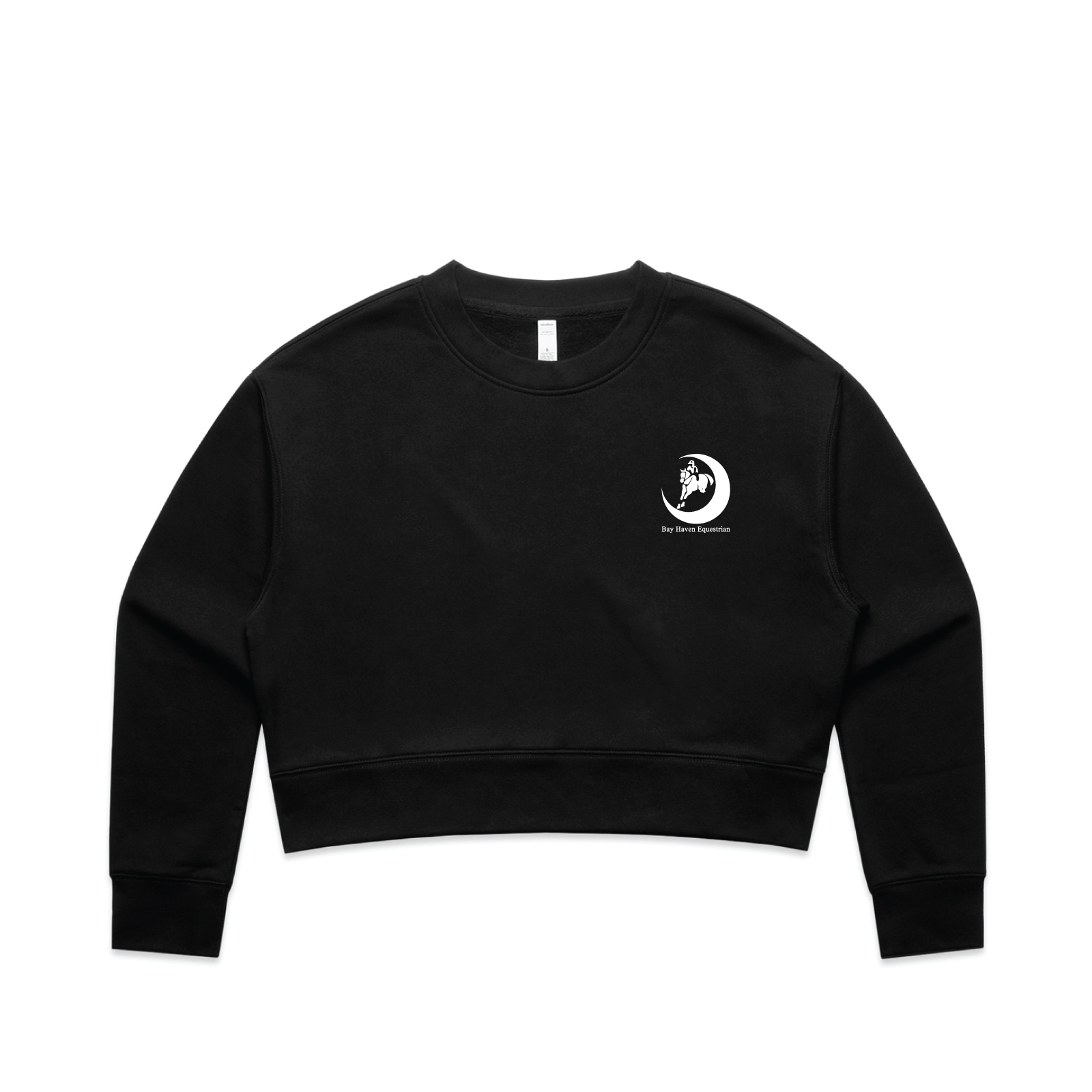 Bay Haven Women's Ascolour Relax Crop Crew