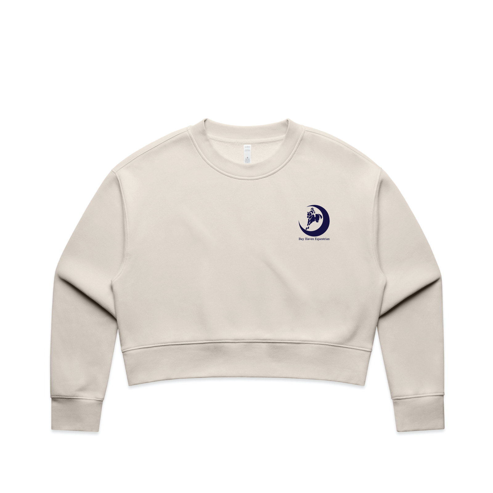 Bay Haven Women's Ascolour Relax Crop Crew