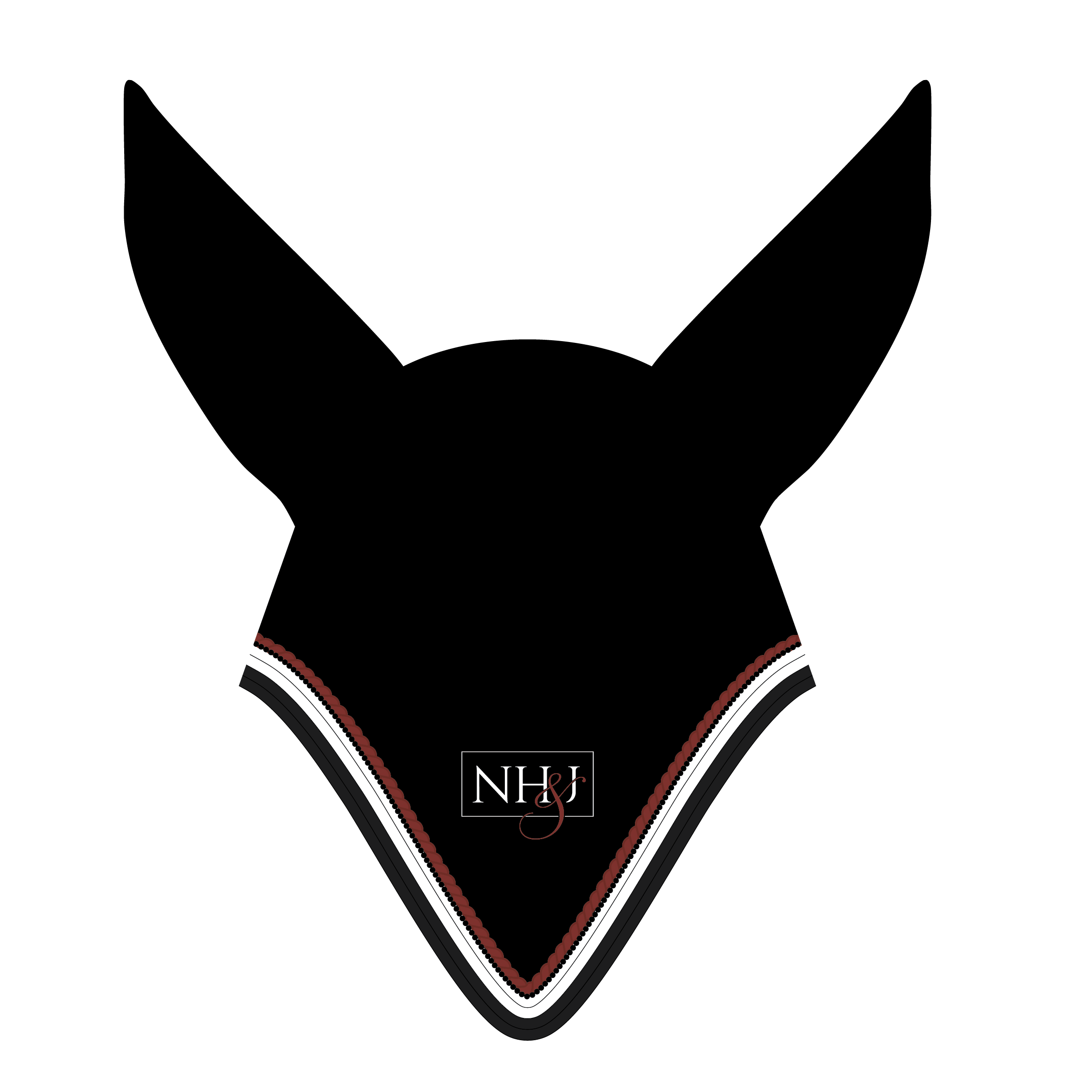 Noble Jumpers Talisman Tie-Down Jumping Bonnet WITH Rhinestones