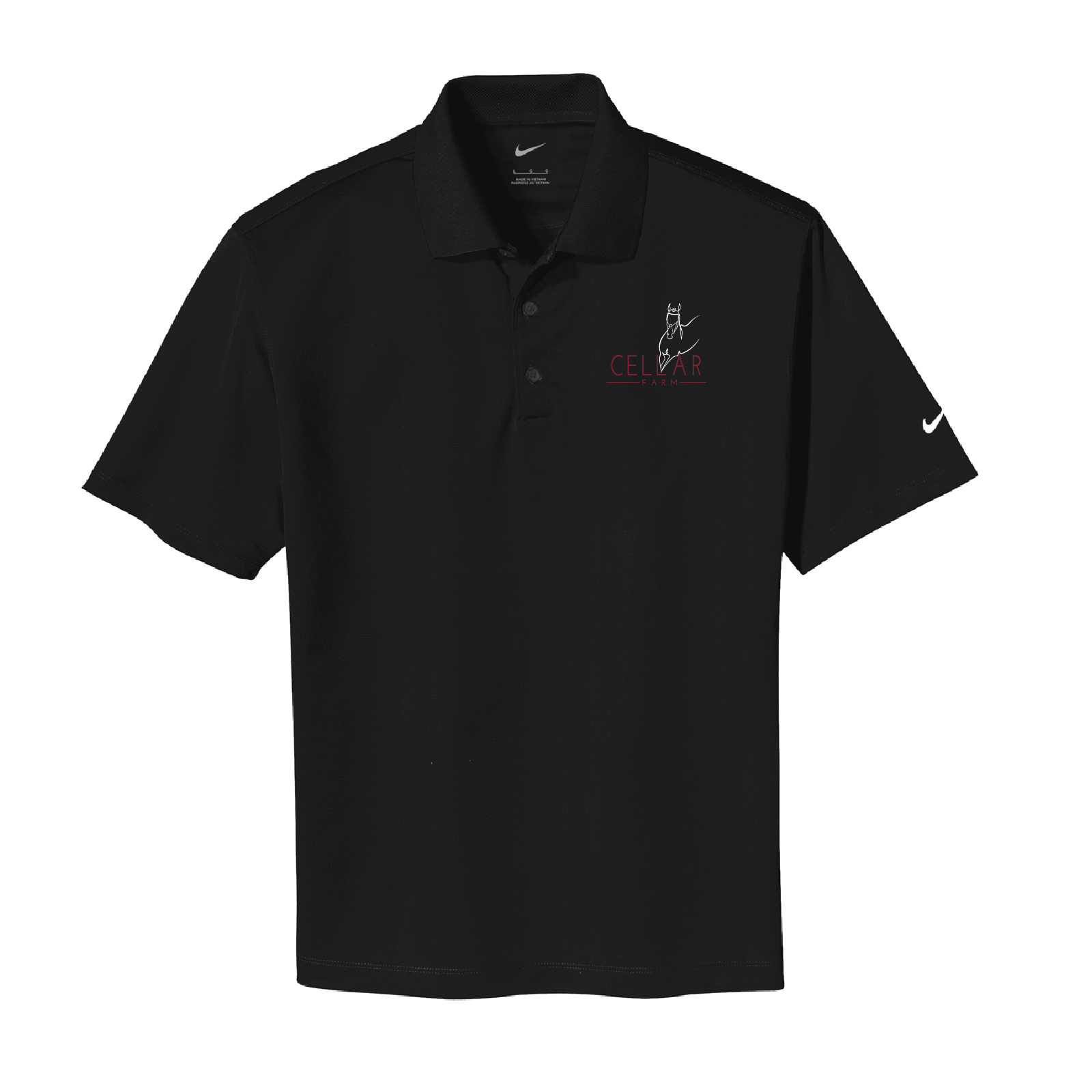 Cellar Farm Nike Mens Tech Basic Dri-FIT Polo