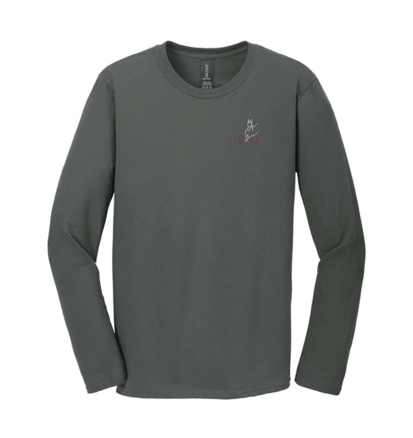 Cellar Farm Men's Gildan Softstyle Long Sleeve Shirt