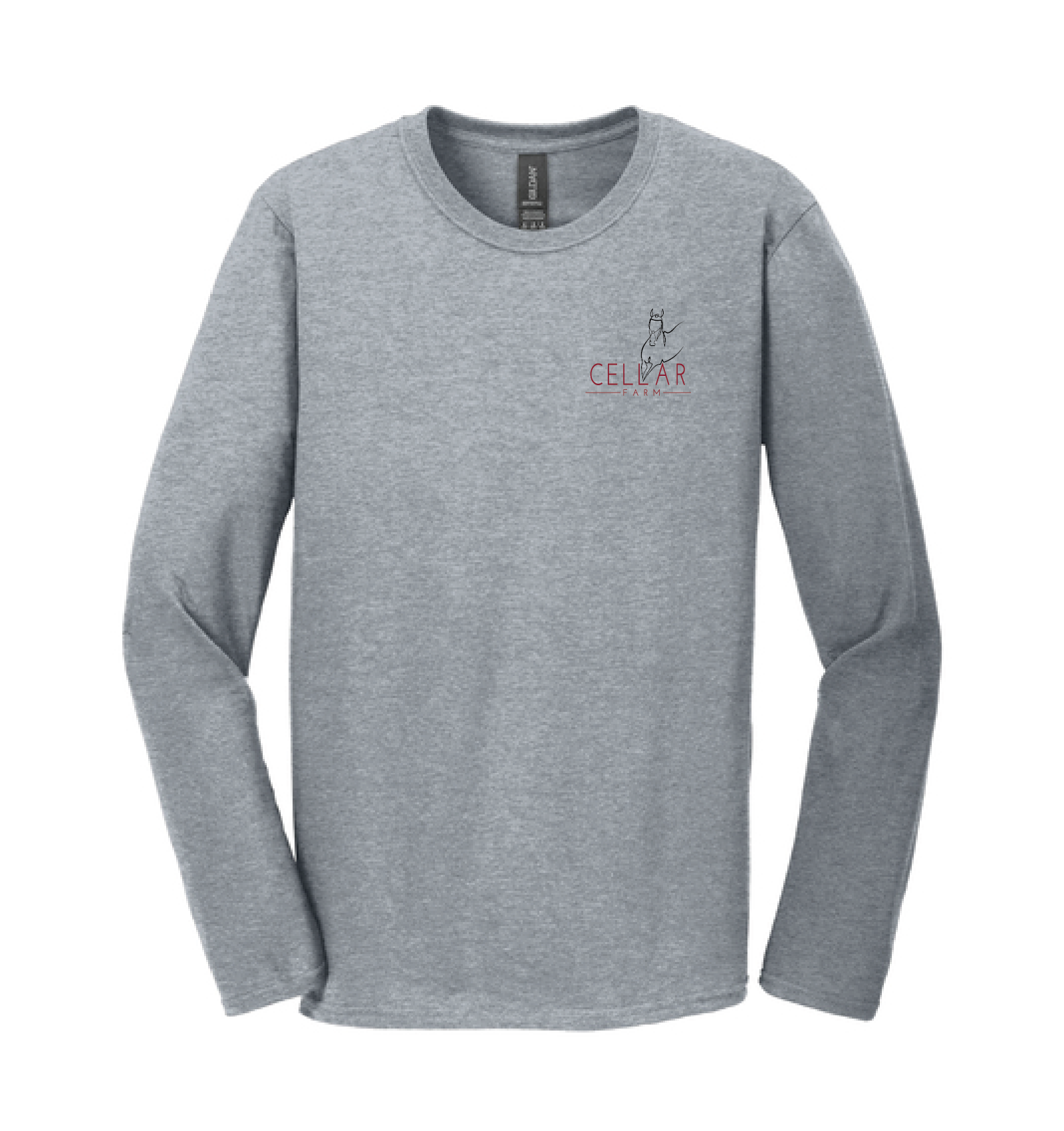 Cellar Farm Men's Gildan Softstyle Long Sleeve Shirt