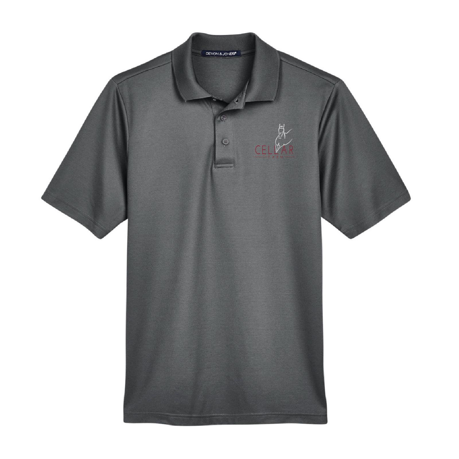 Cellar Farm Men's Devon & Jones Performance Polo